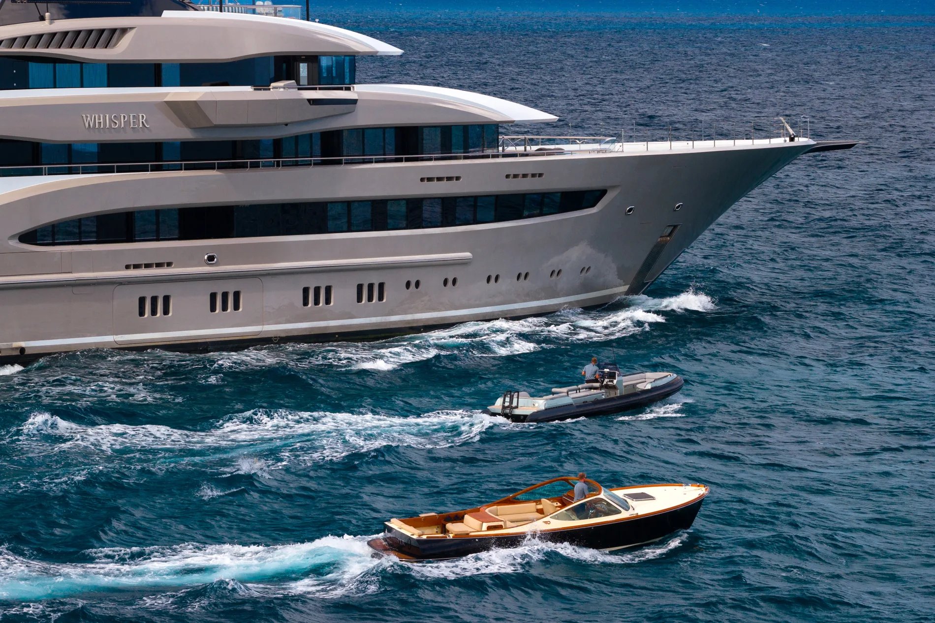 WHISPER yacht detail photo