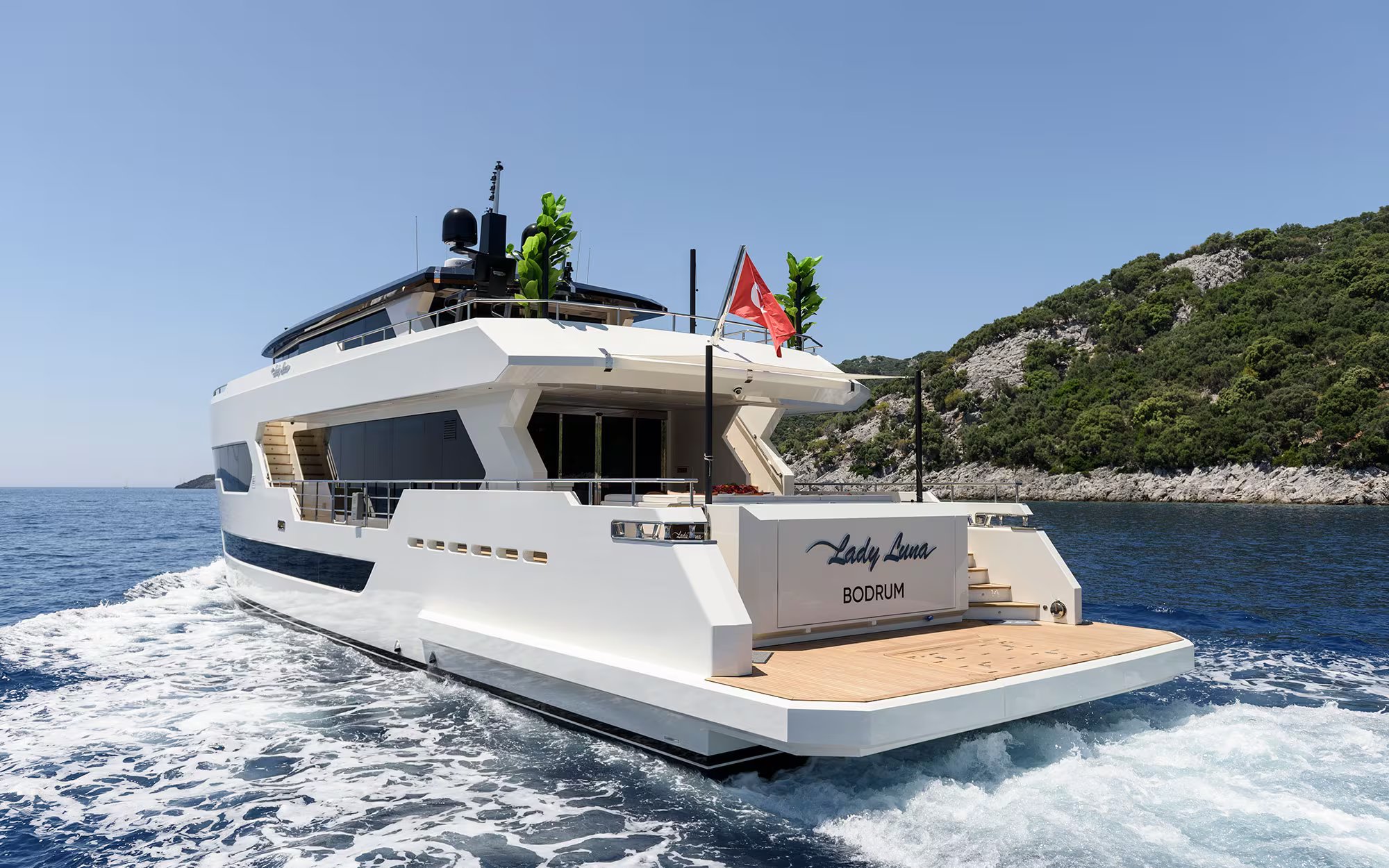 LADY LUNA yacht detail photo