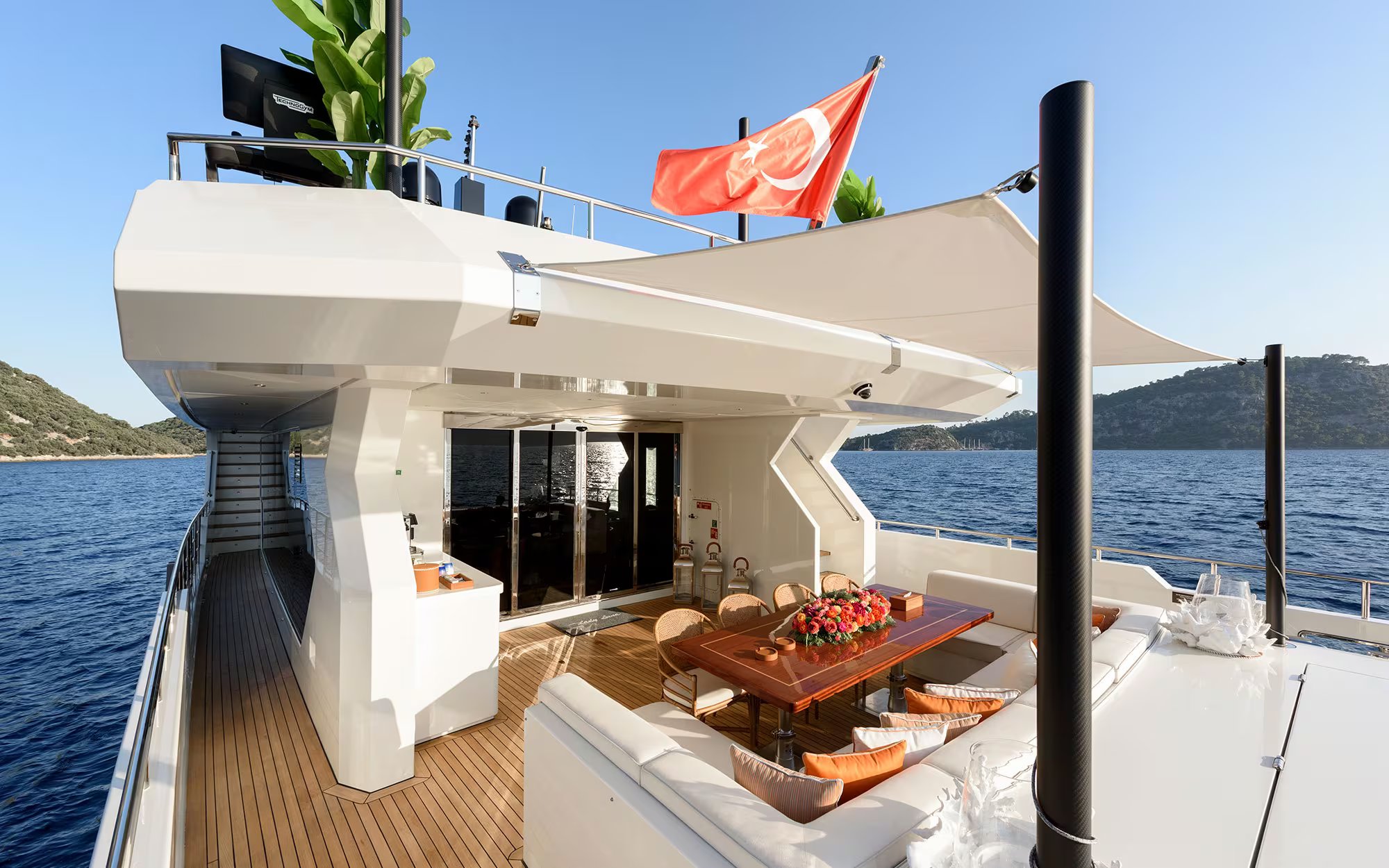 LADY LUNA yacht detail photo