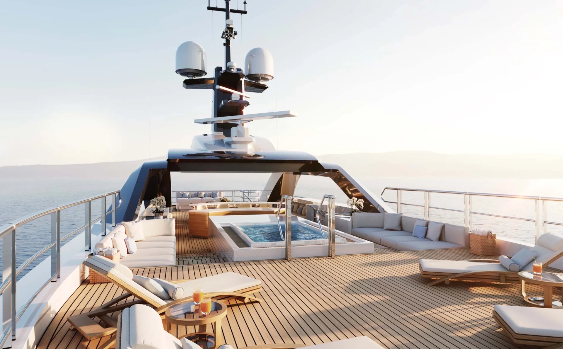QU2 yacht detail photo