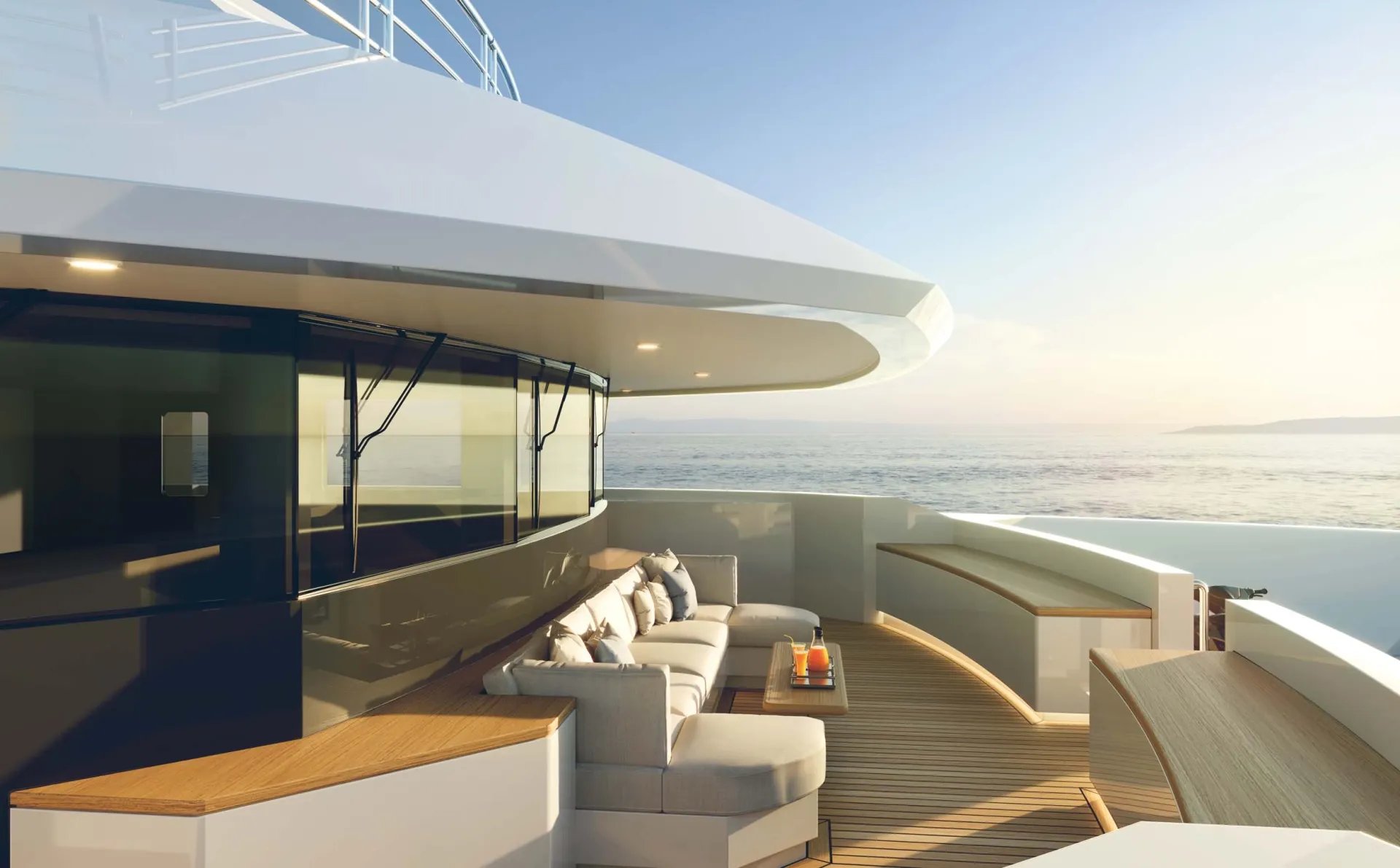 QU2 yacht detail photo
