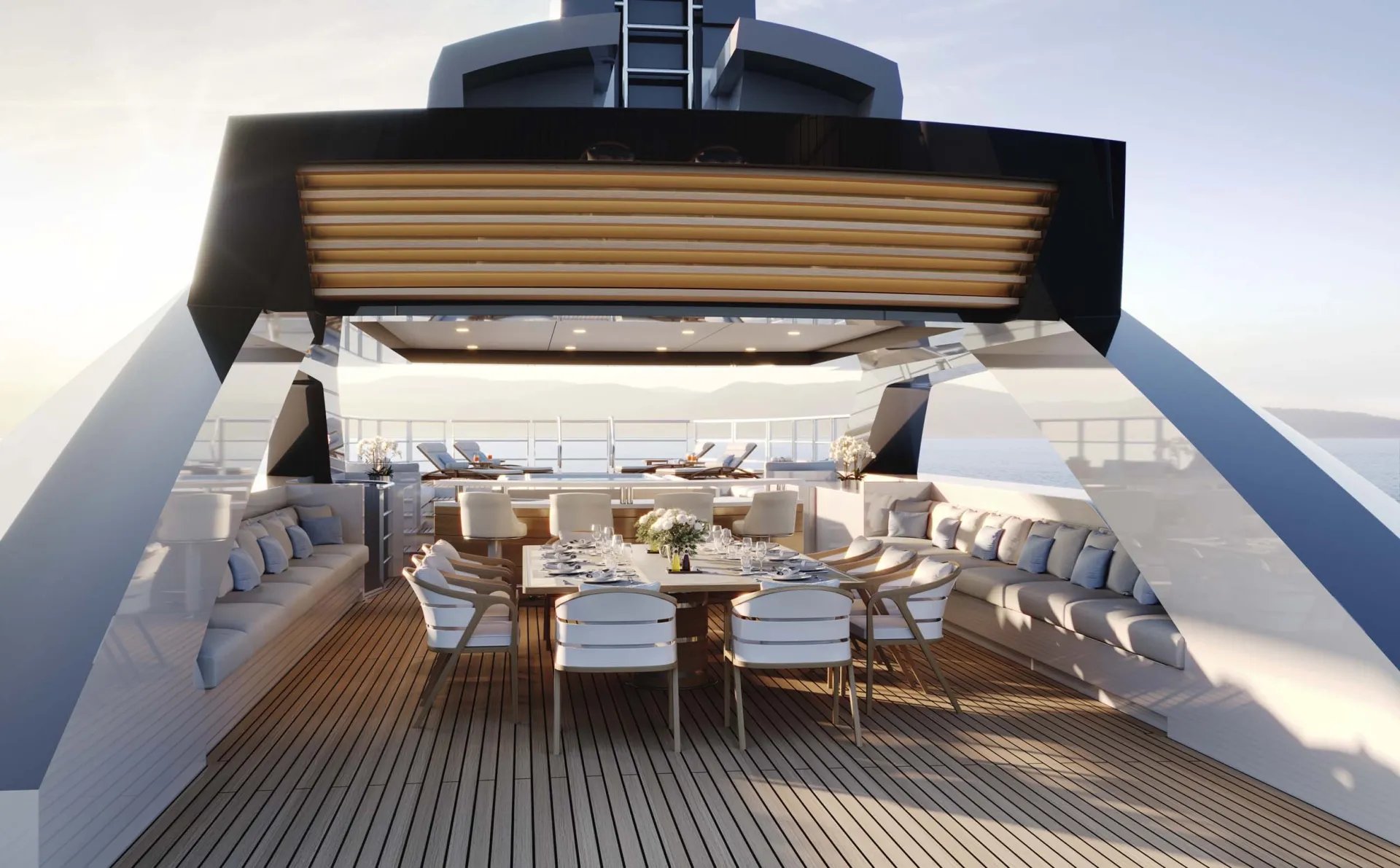 QU2 yacht detail photo