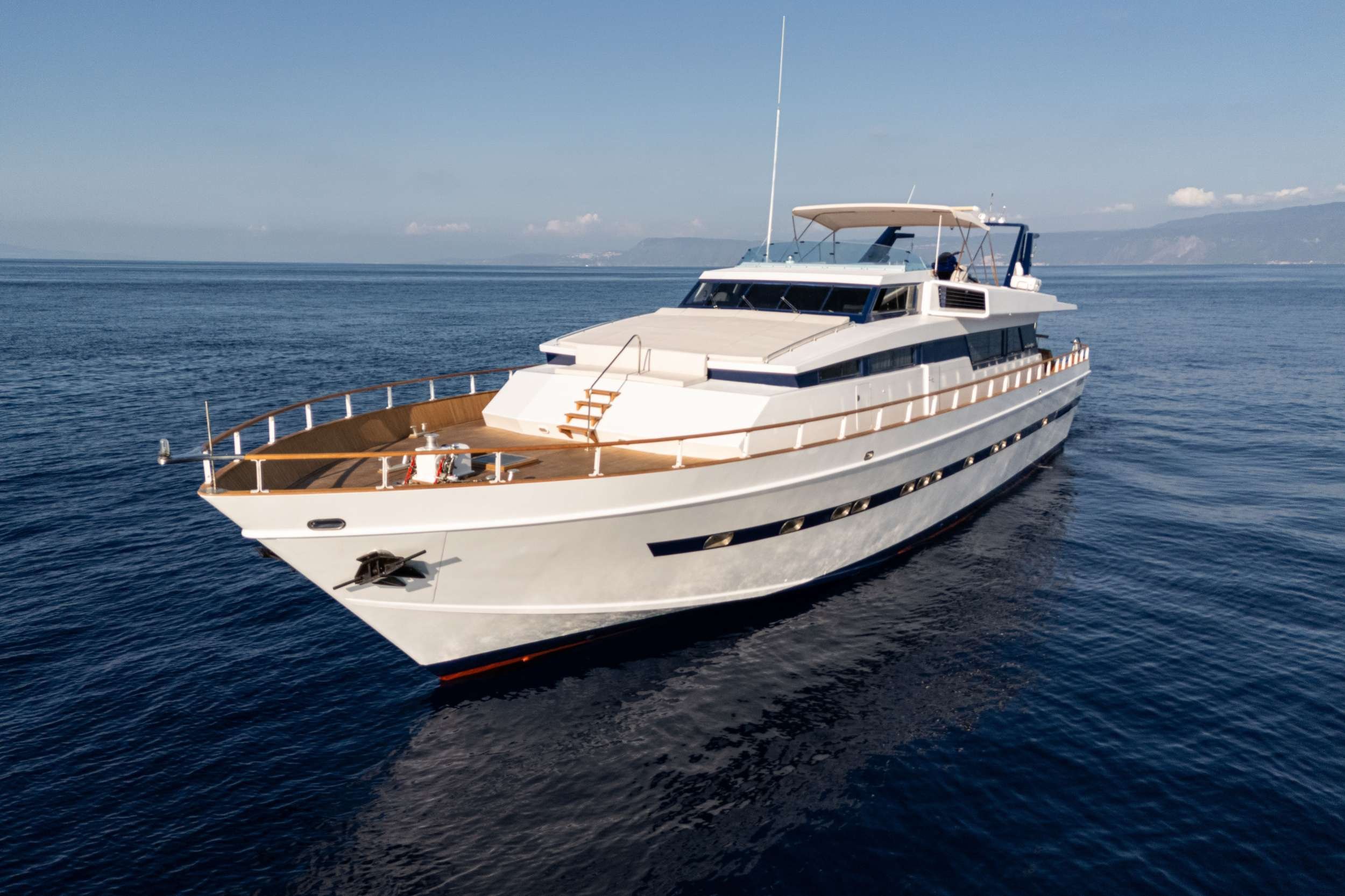 OLGA yacht exterior profile