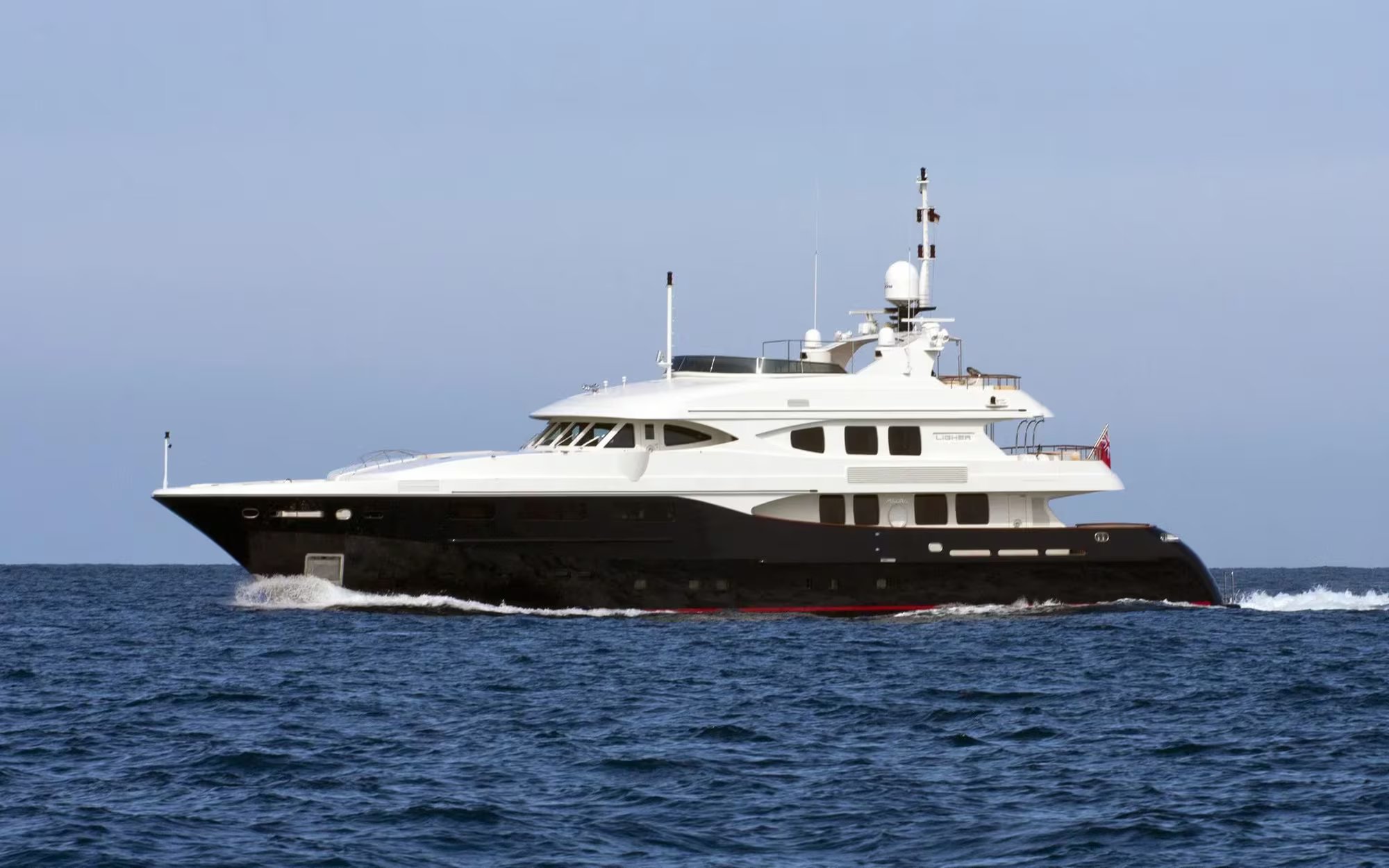 HOLIDAY yacht exterior profile