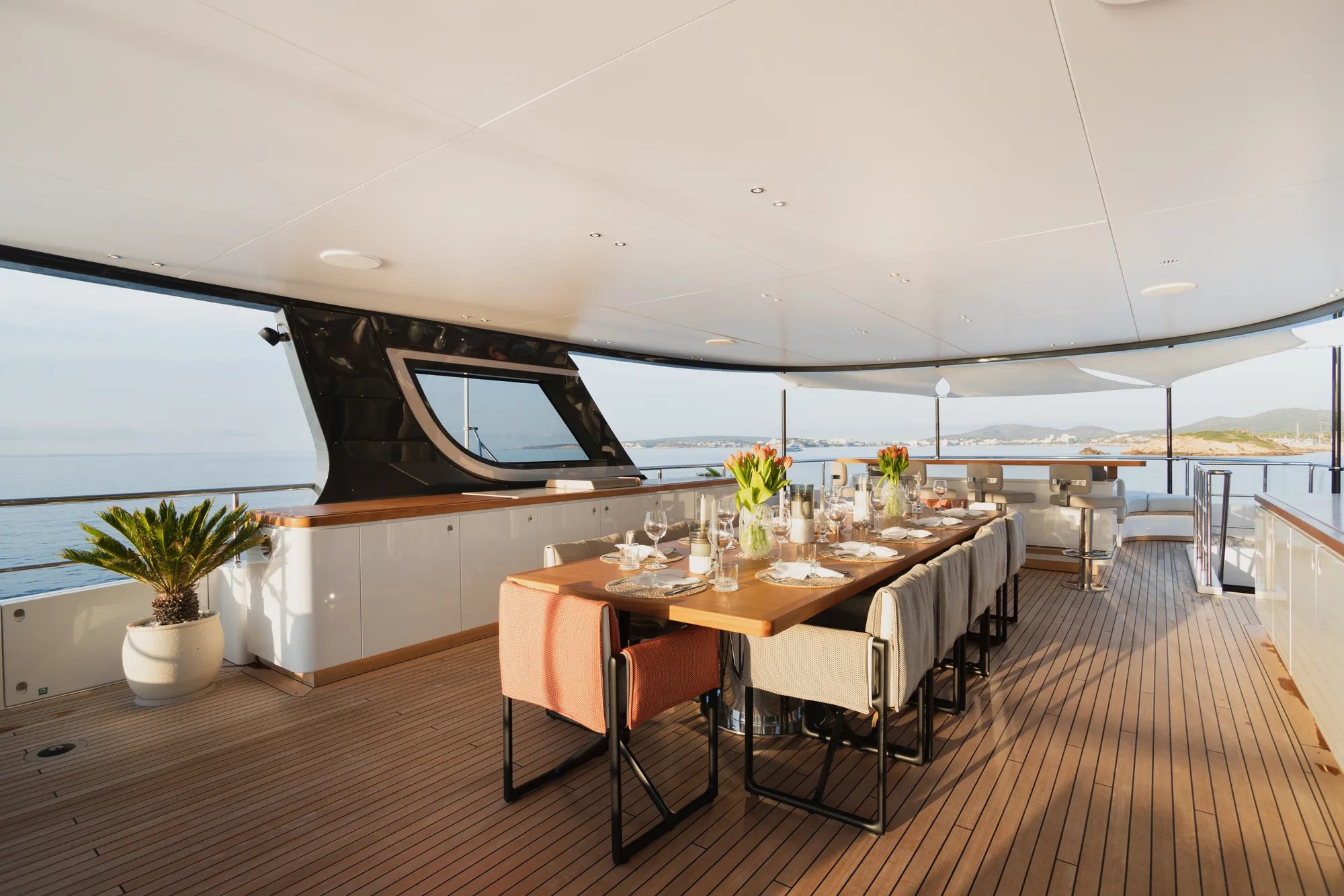 HOW MUCH IS ENOUGH yacht detail photo