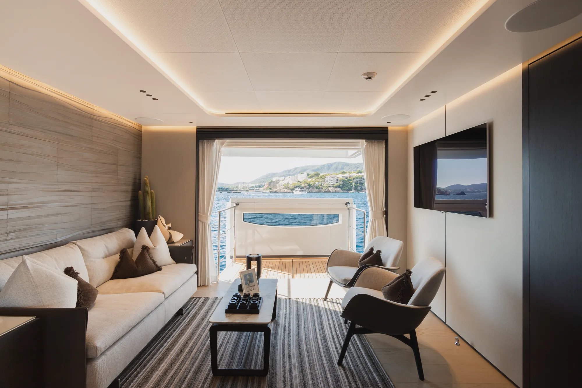 HOW MUCH IS ENOUGH yacht detail photo