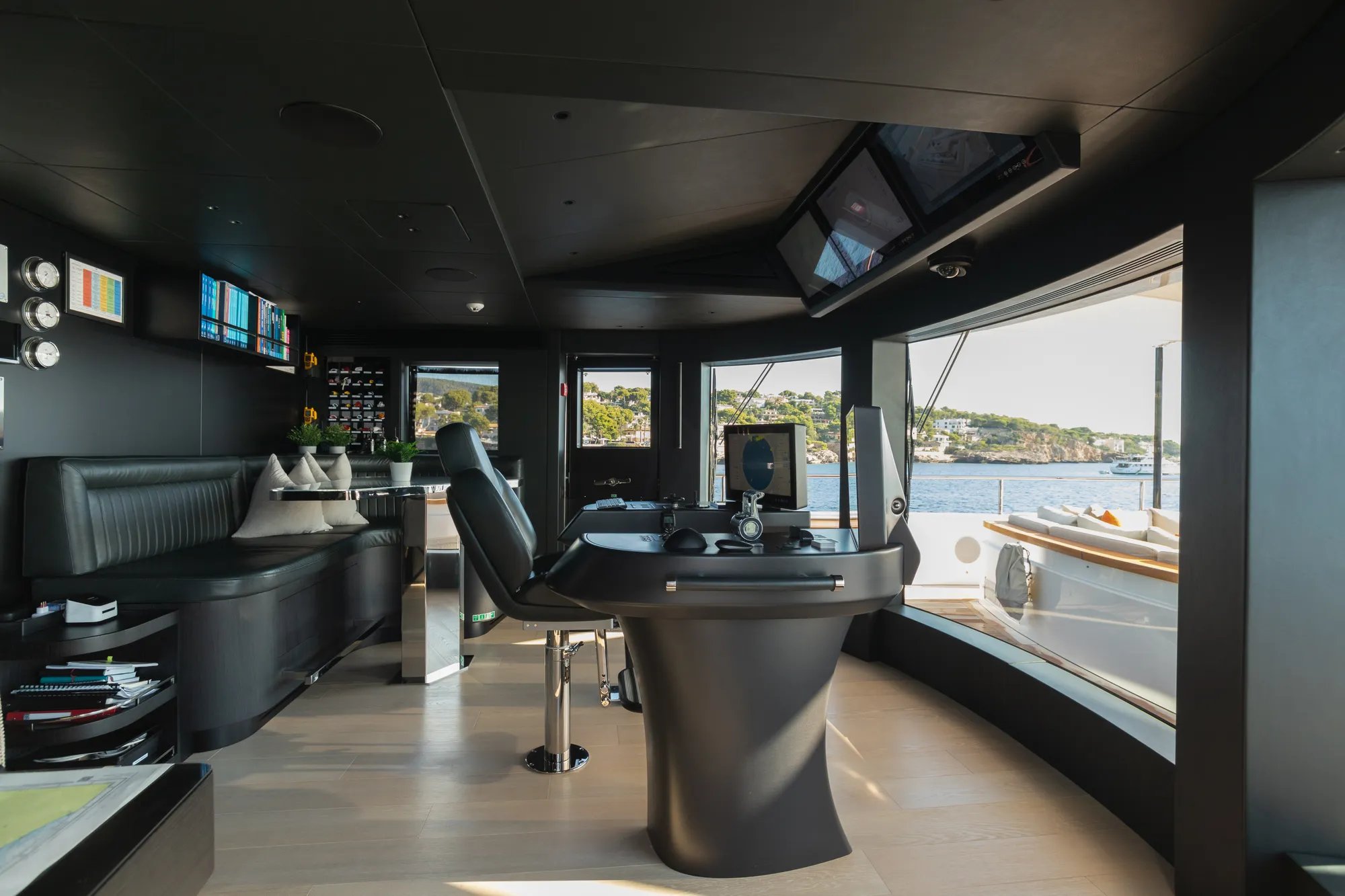HOW MUCH IS ENOUGH yacht detail photo
