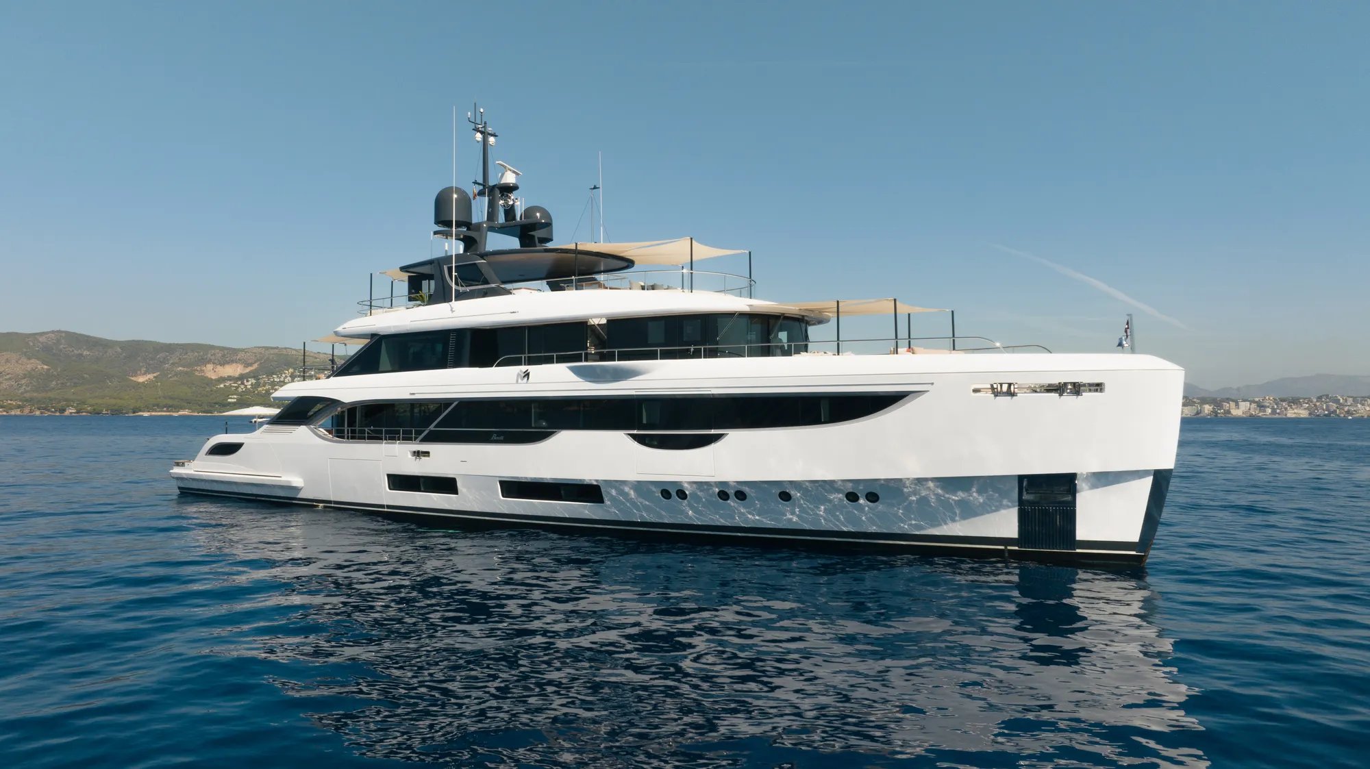 HOW MUCH IS ENOUGH yacht exterior profile