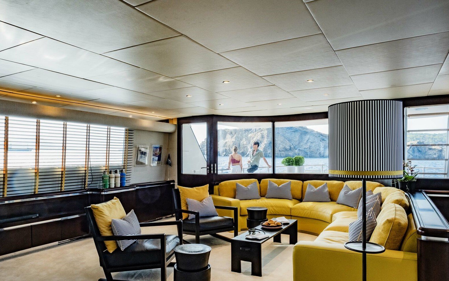 BELLINI yacht detail photo