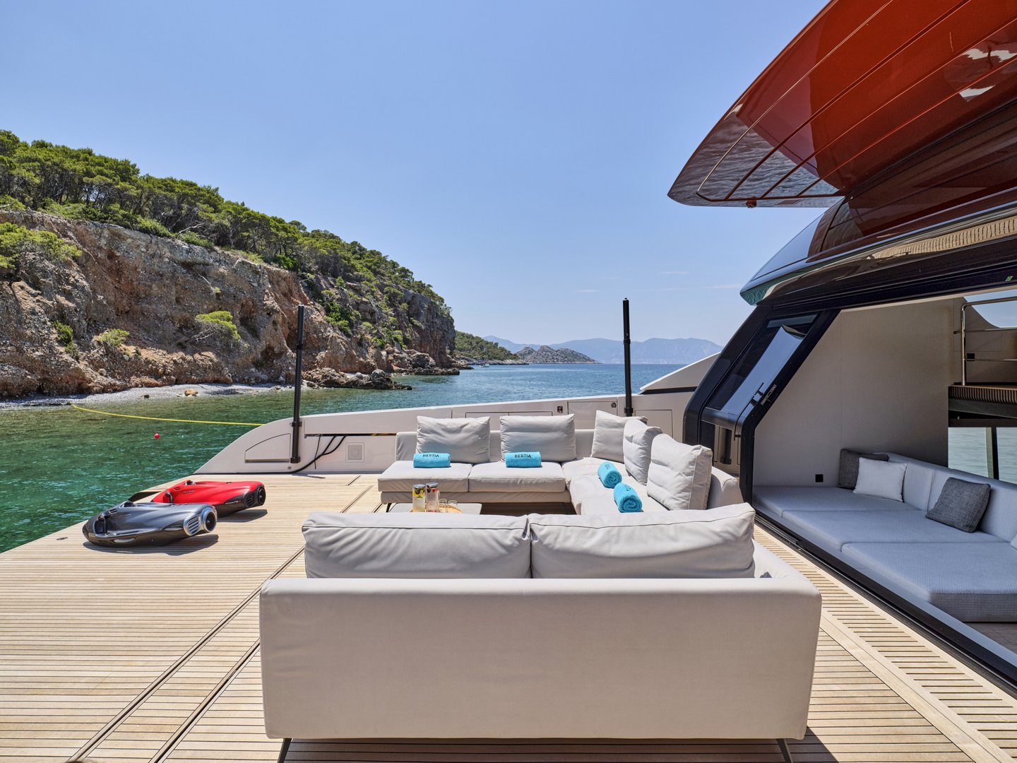 BESTIA yacht detail photo