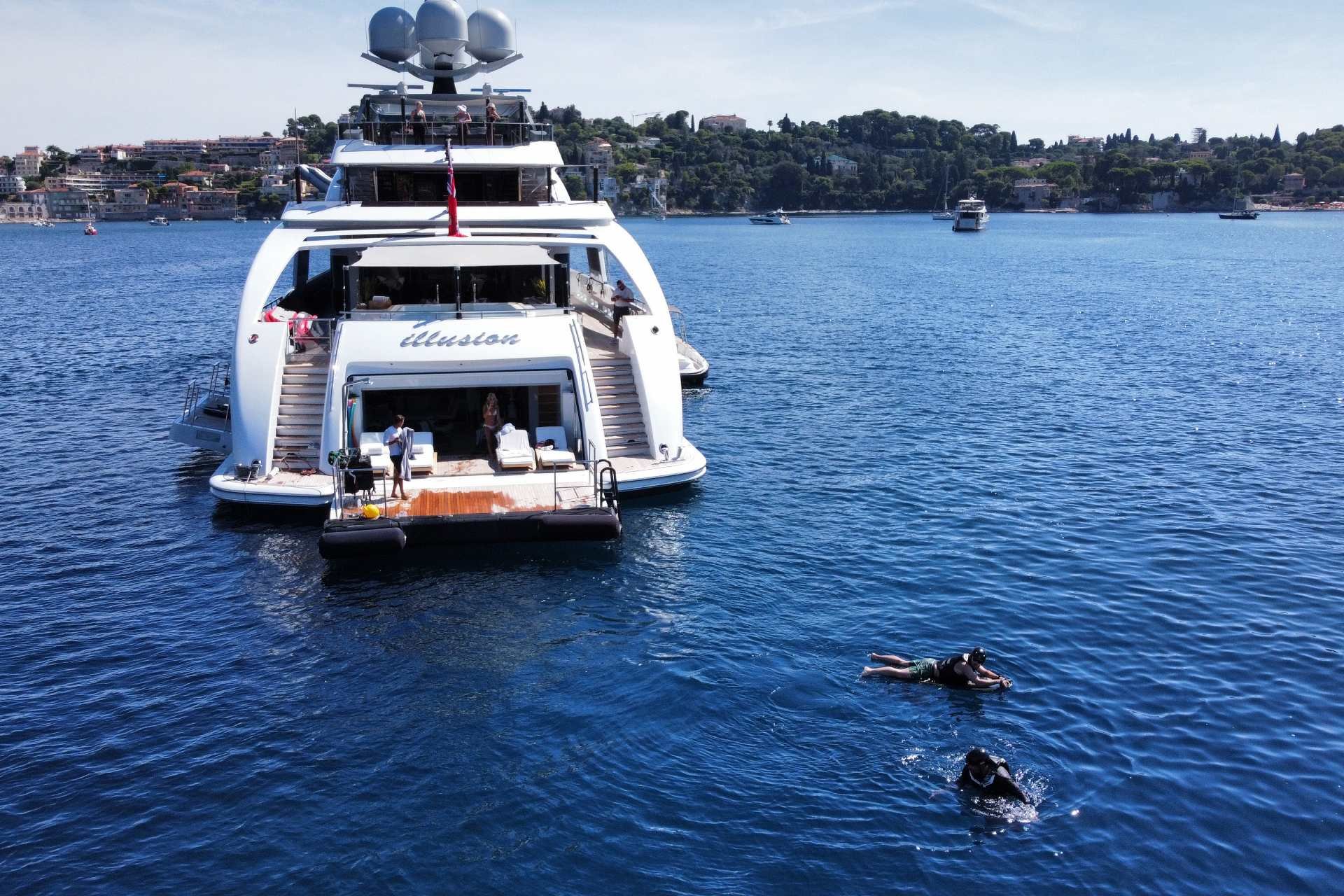 ILLUSION yacht detail photo