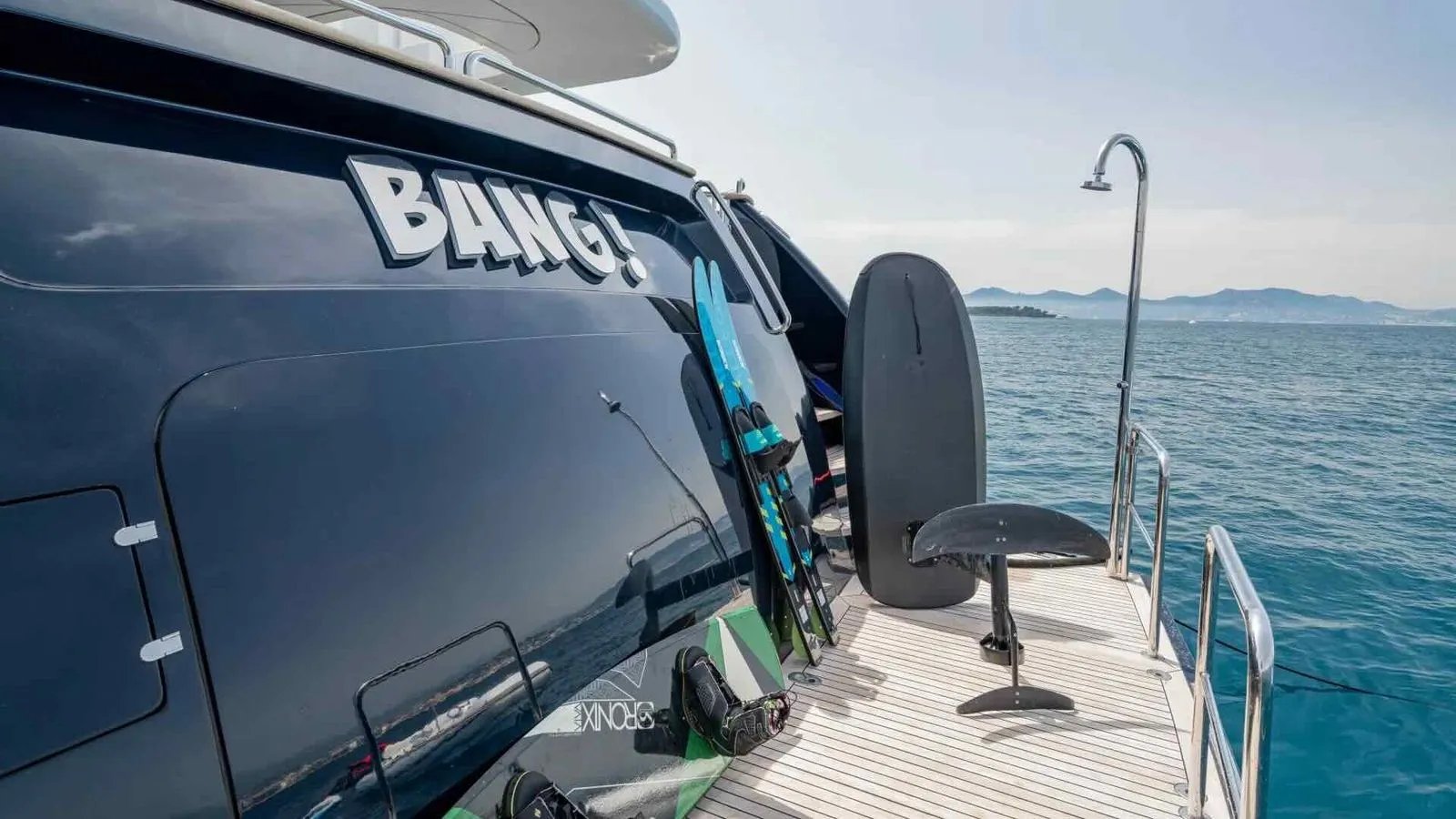 BANG! yacht detail photo