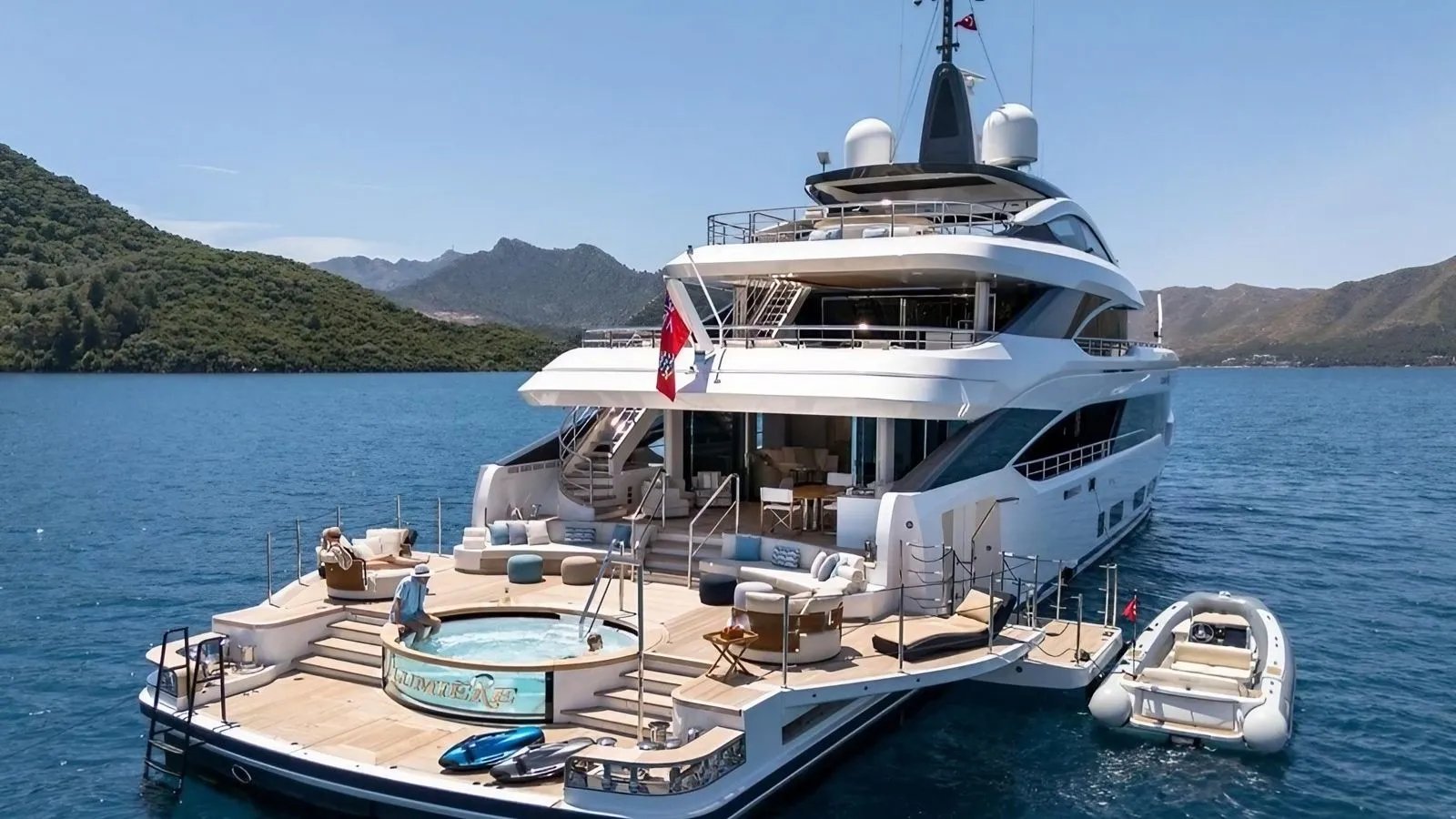 LUMIERE yacht detail photo