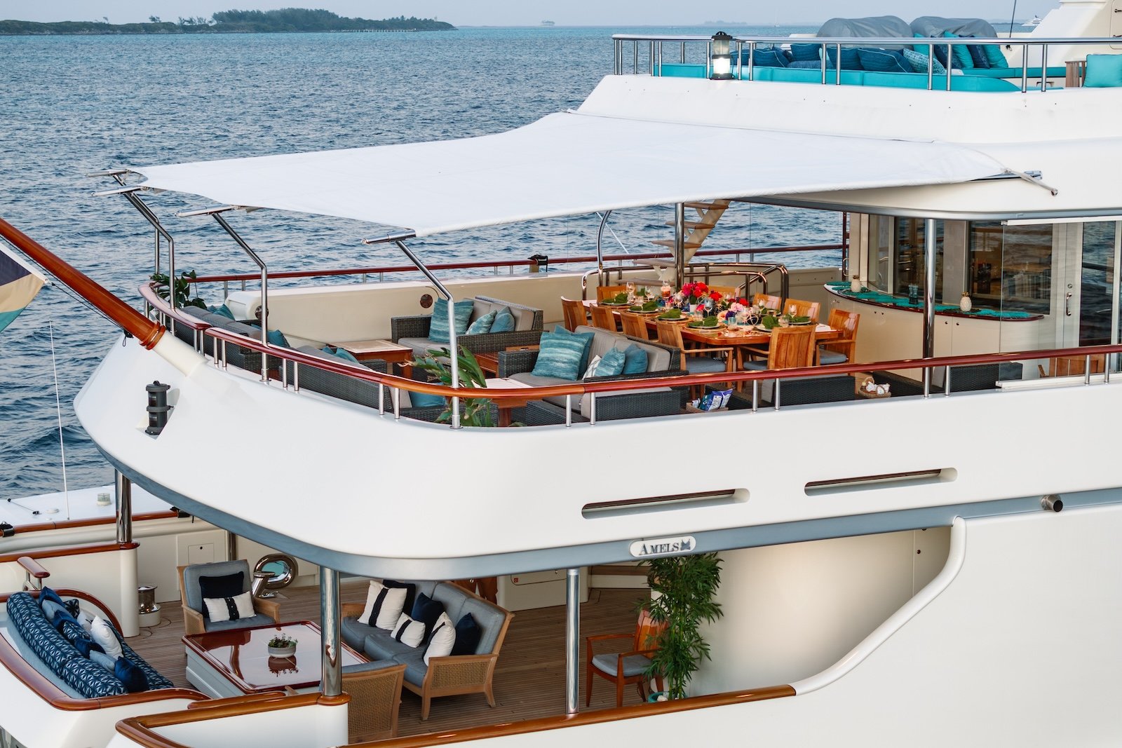 NITA K II yacht detail photo