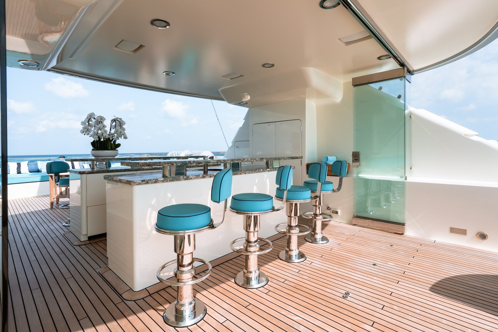 NITA K II yacht detail photo