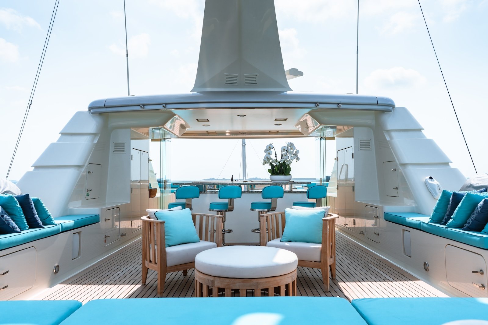 NITA K II yacht detail photo