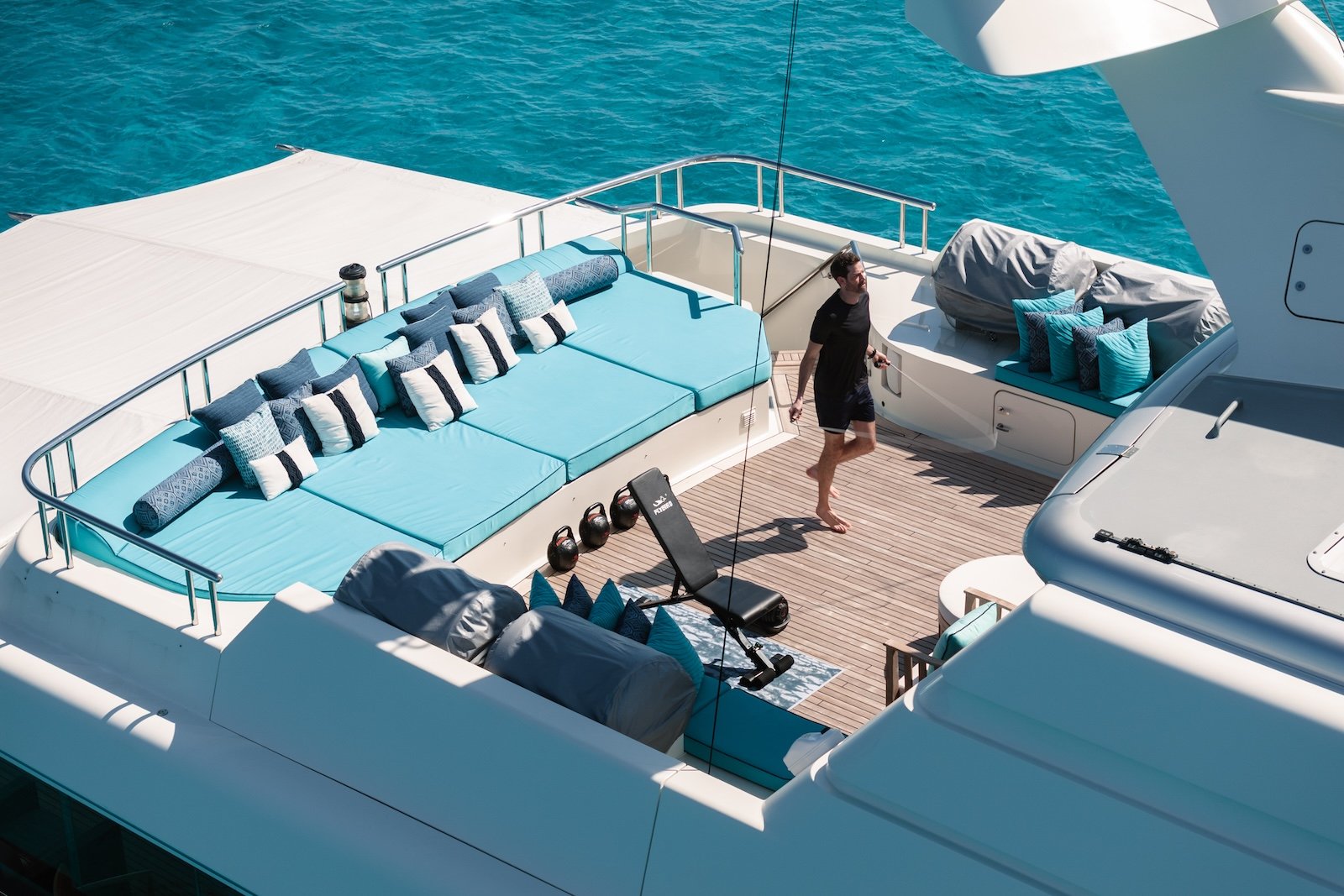 NITA K II yacht detail photo