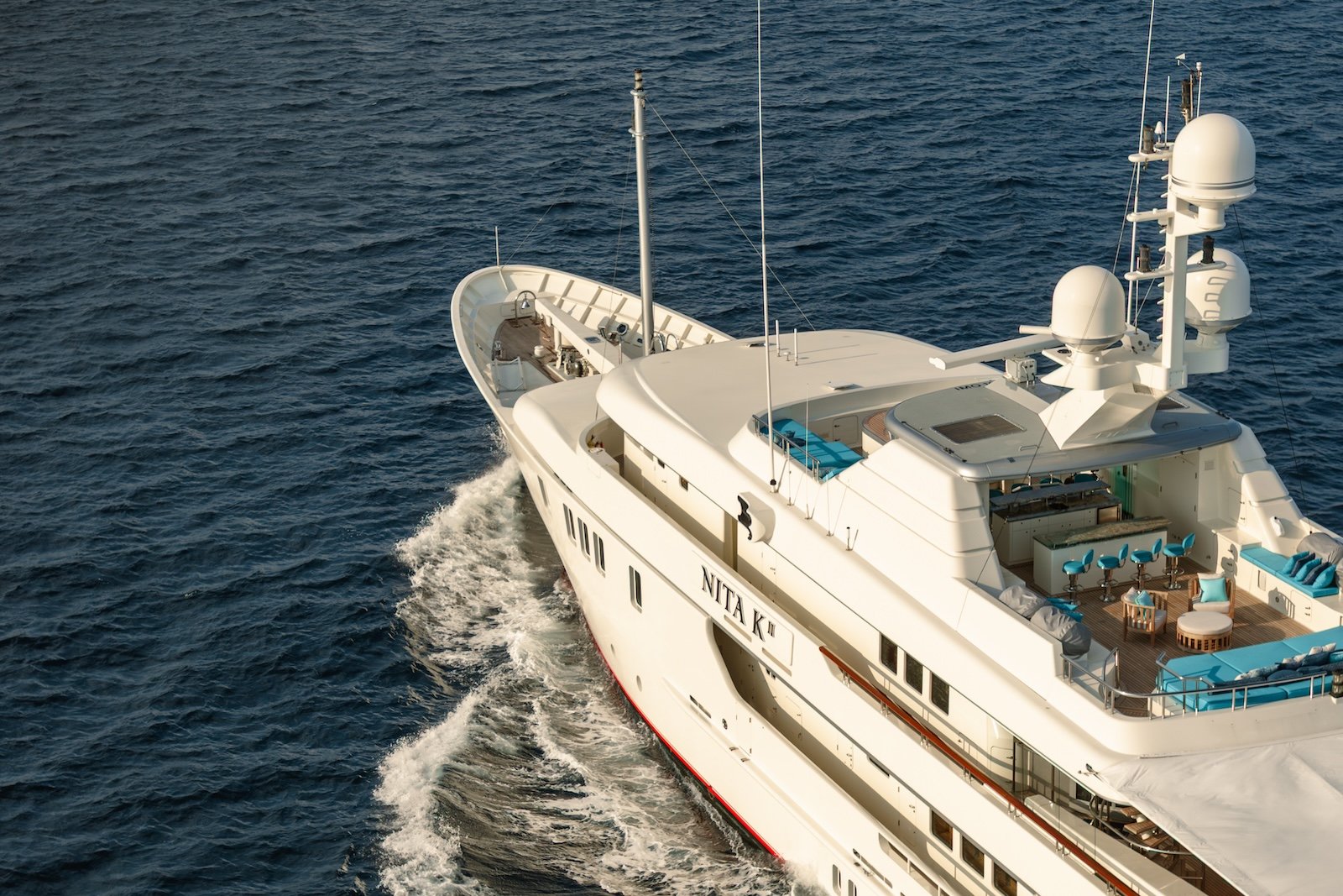 NITA K II yacht detail photo