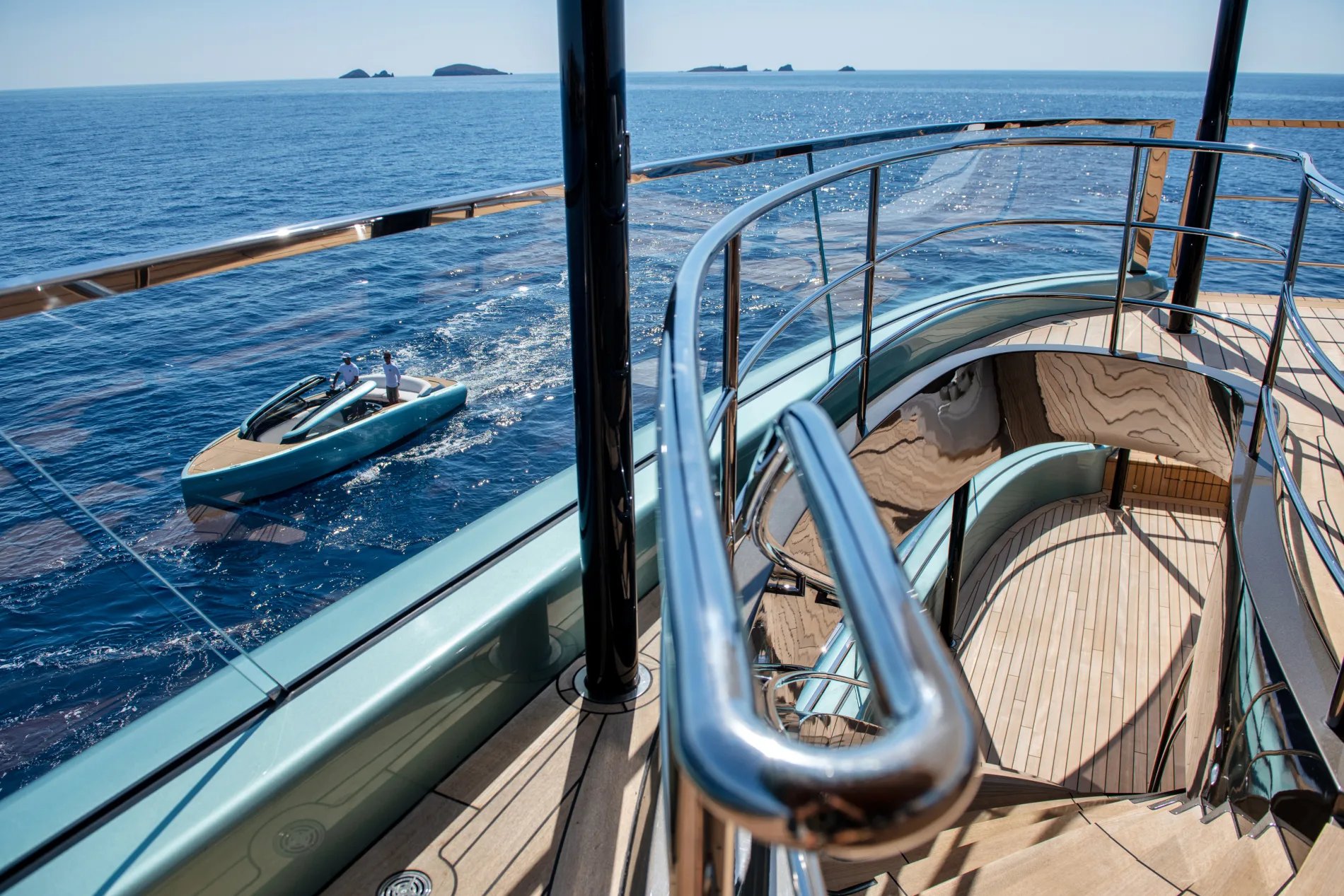 Kenshō yacht detail photo