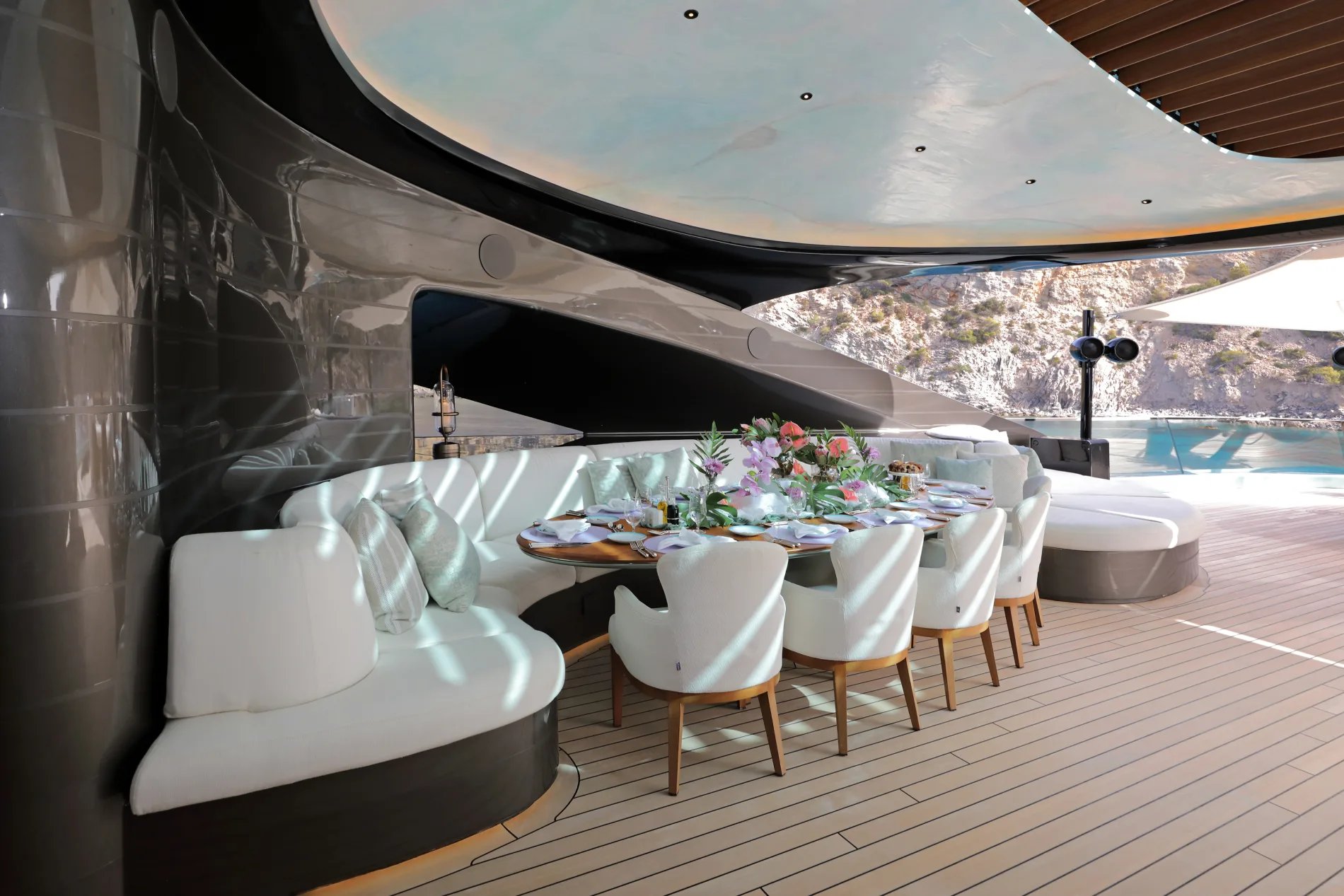 Kenshō yacht detail photo