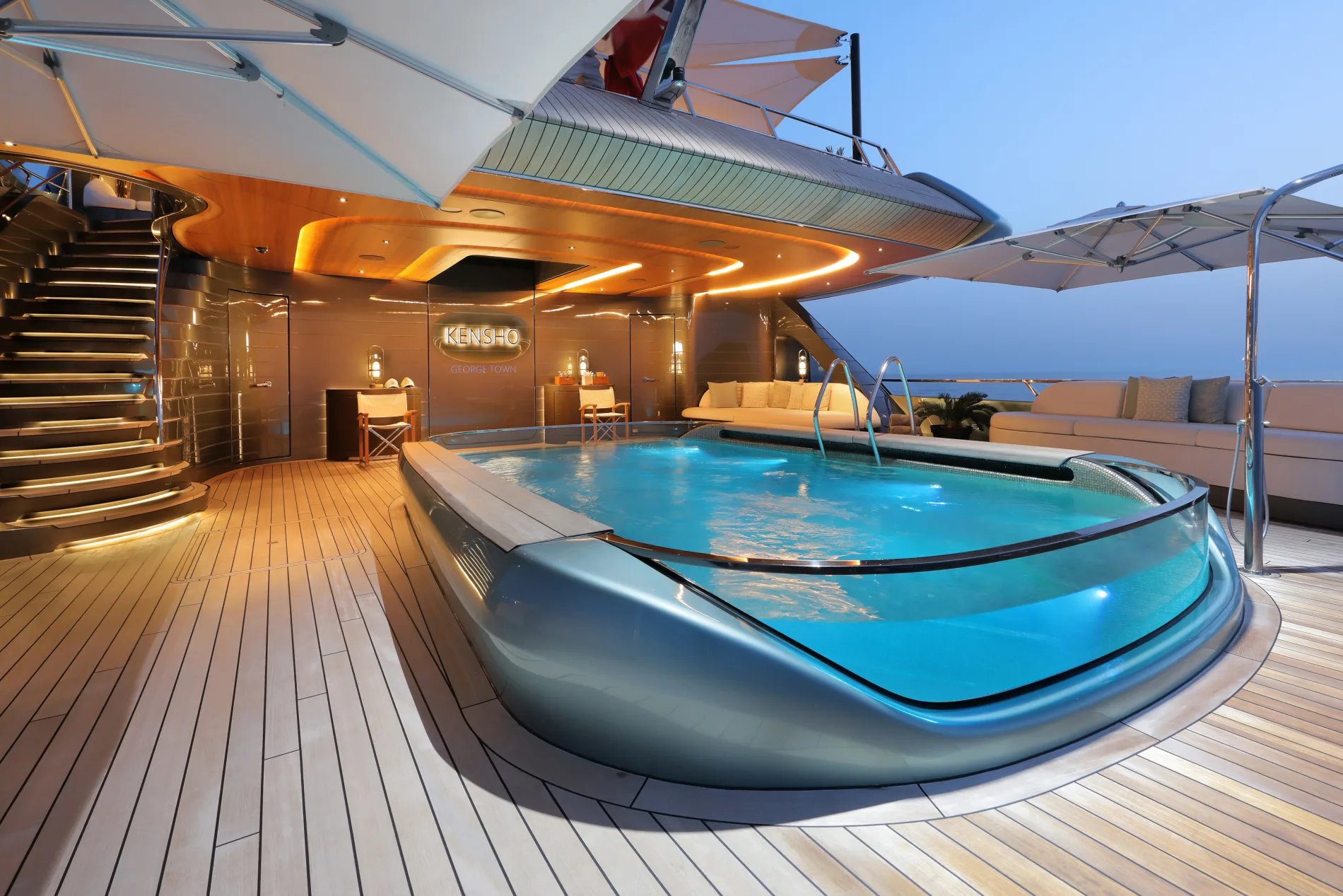 Kenshō yacht detail photo