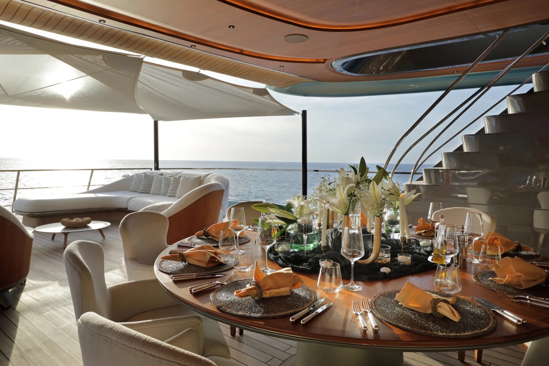 Kenshō yacht detail photo