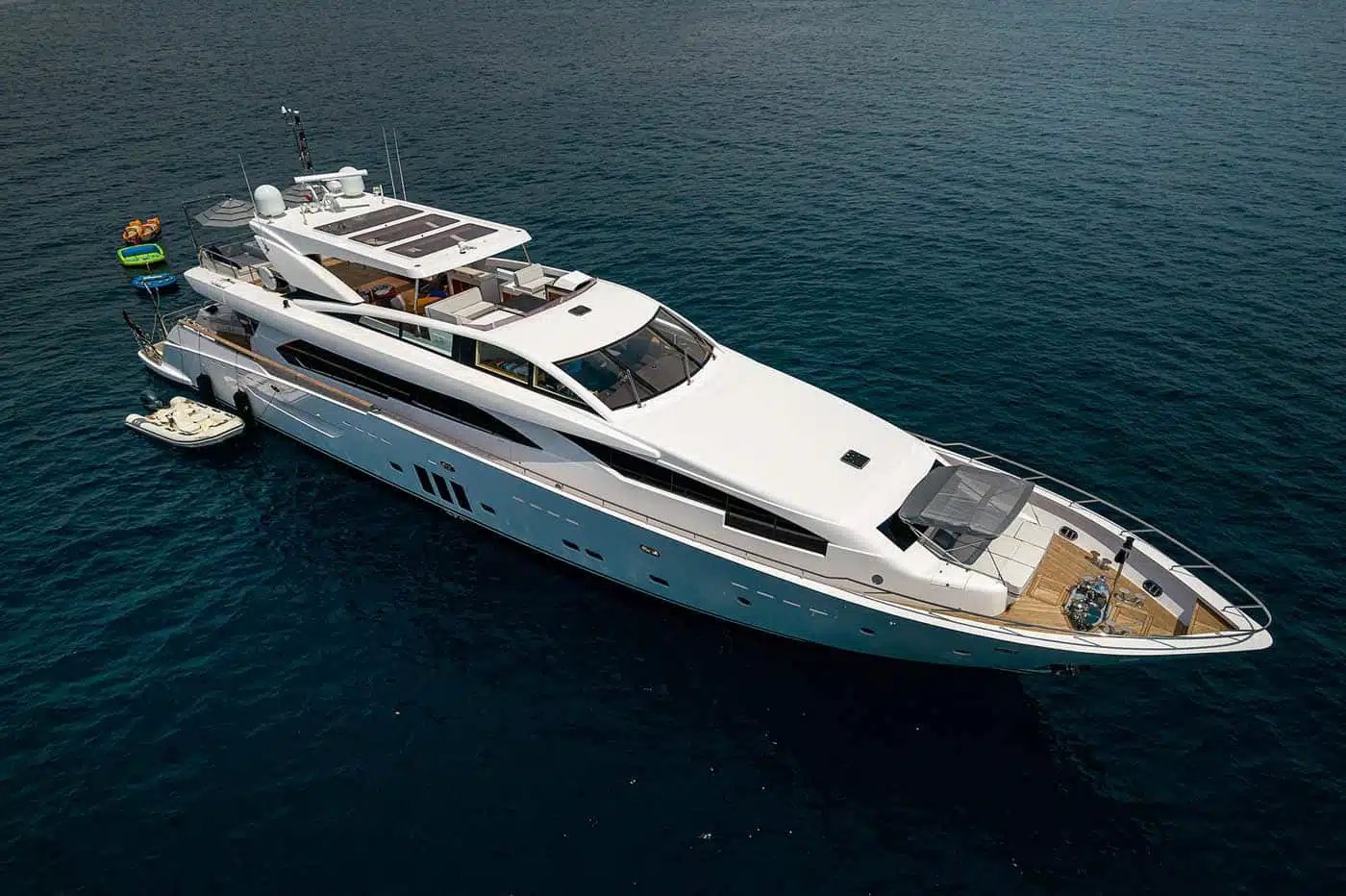 MILLESIME yacht exterior profile