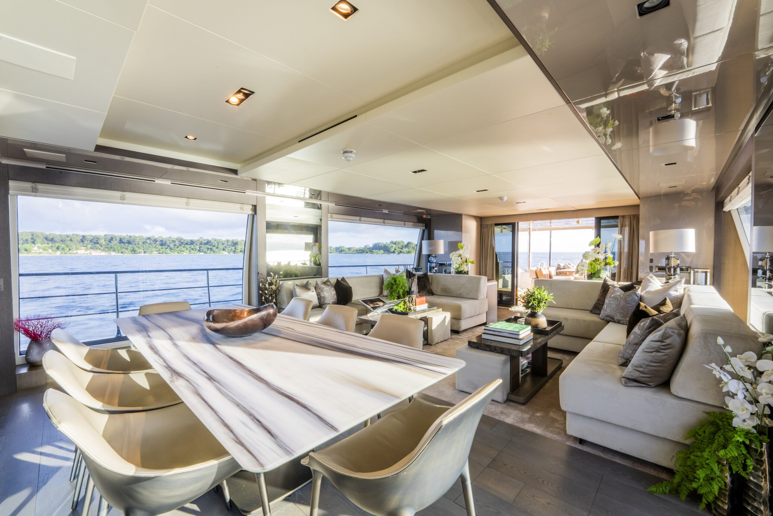 THE PALM yacht detail photo