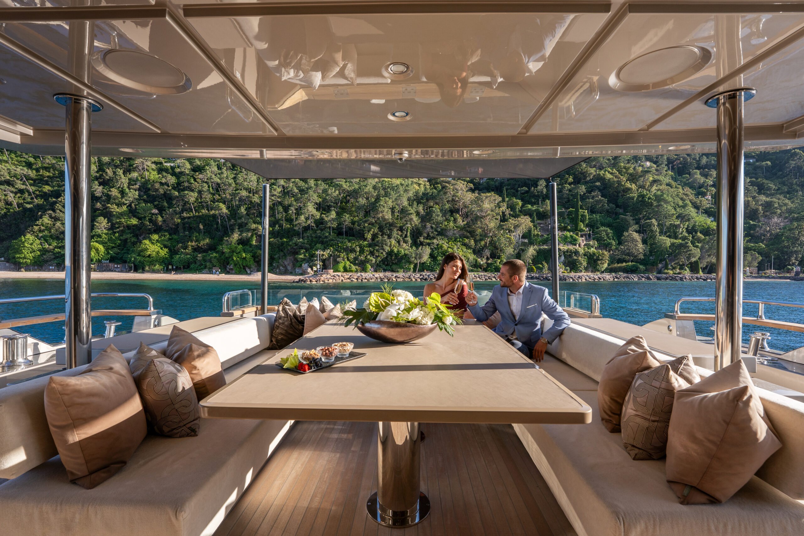 THE PALM yacht detail photo