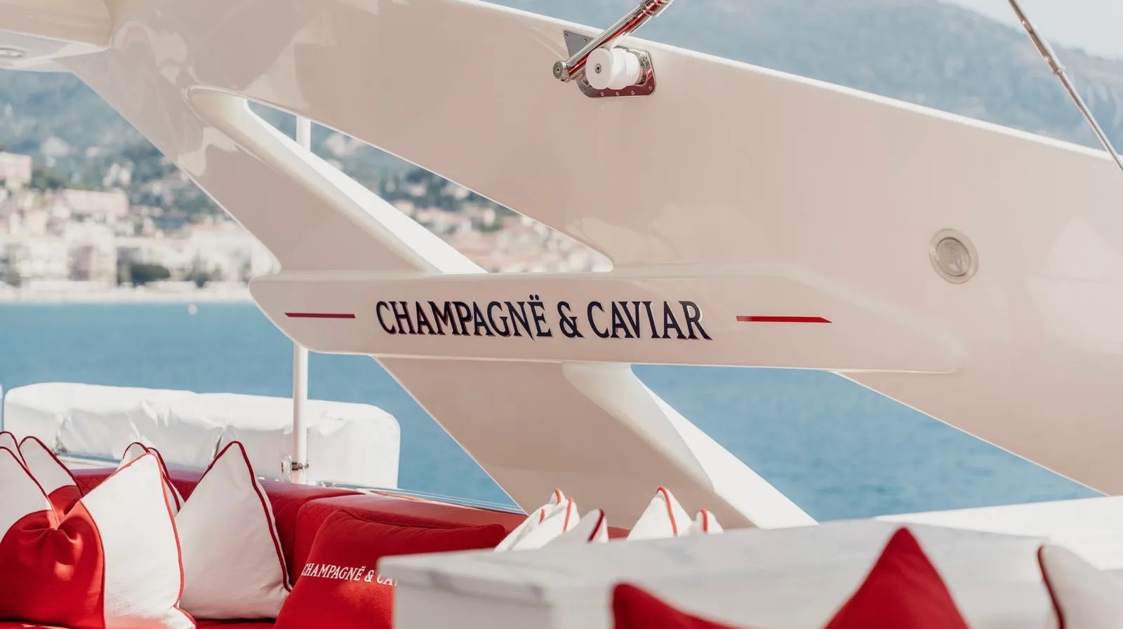 CHAMPAGNE AND CAVIAR yacht detail photo