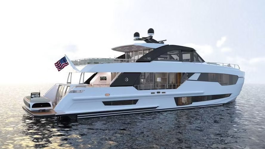 MAKE BIG HAPPEN yacht exterior profile