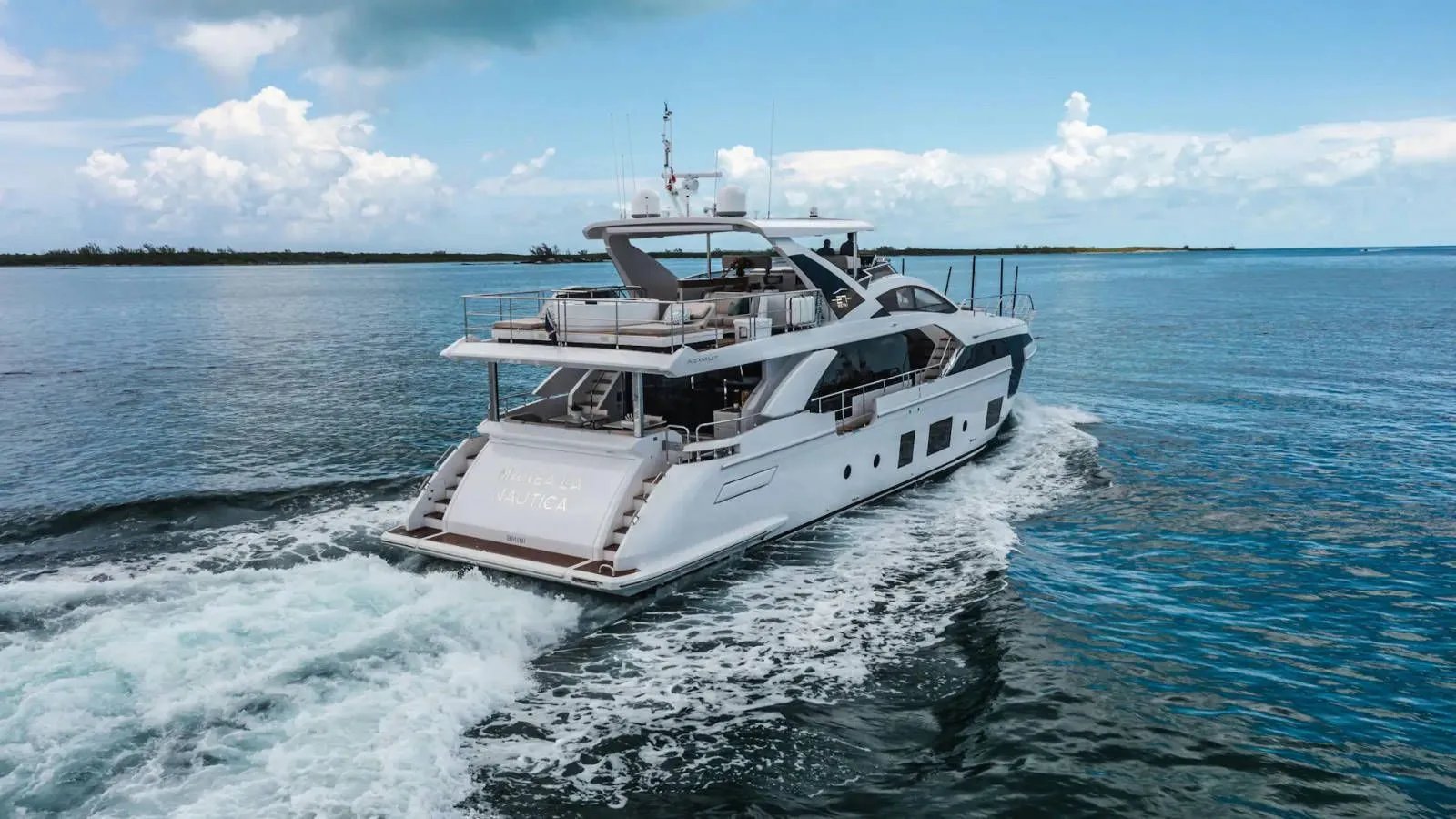 MAREA LA NAUTICA yacht exterior profile