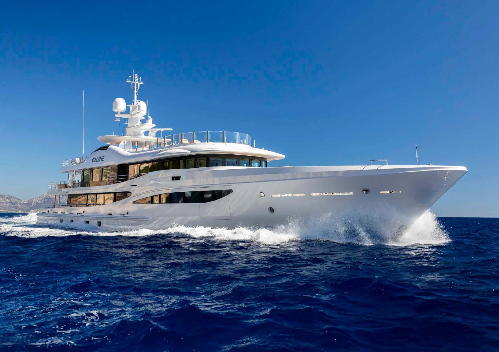 GALENE yacht exterior profile