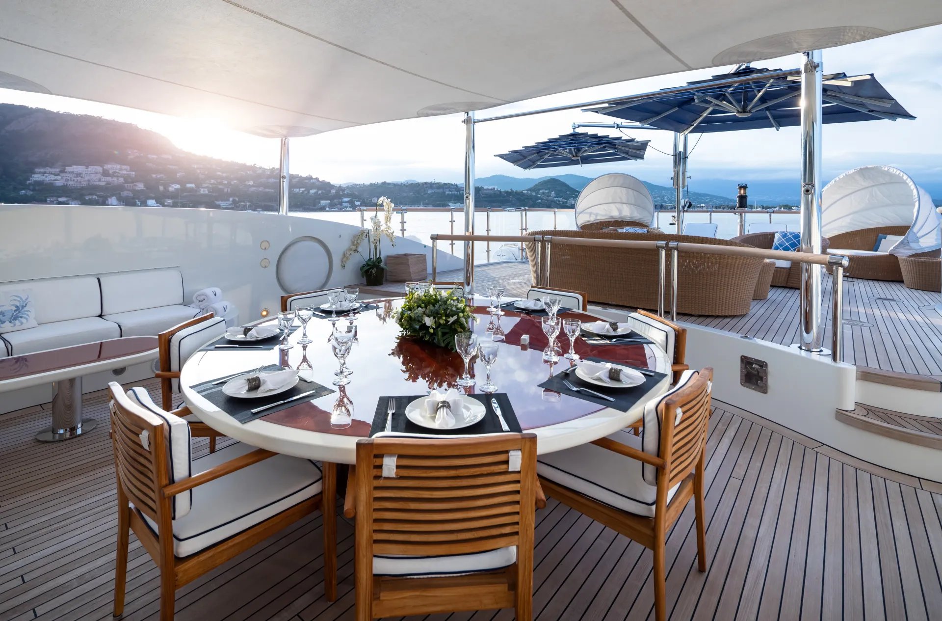 VISION yacht detail photo