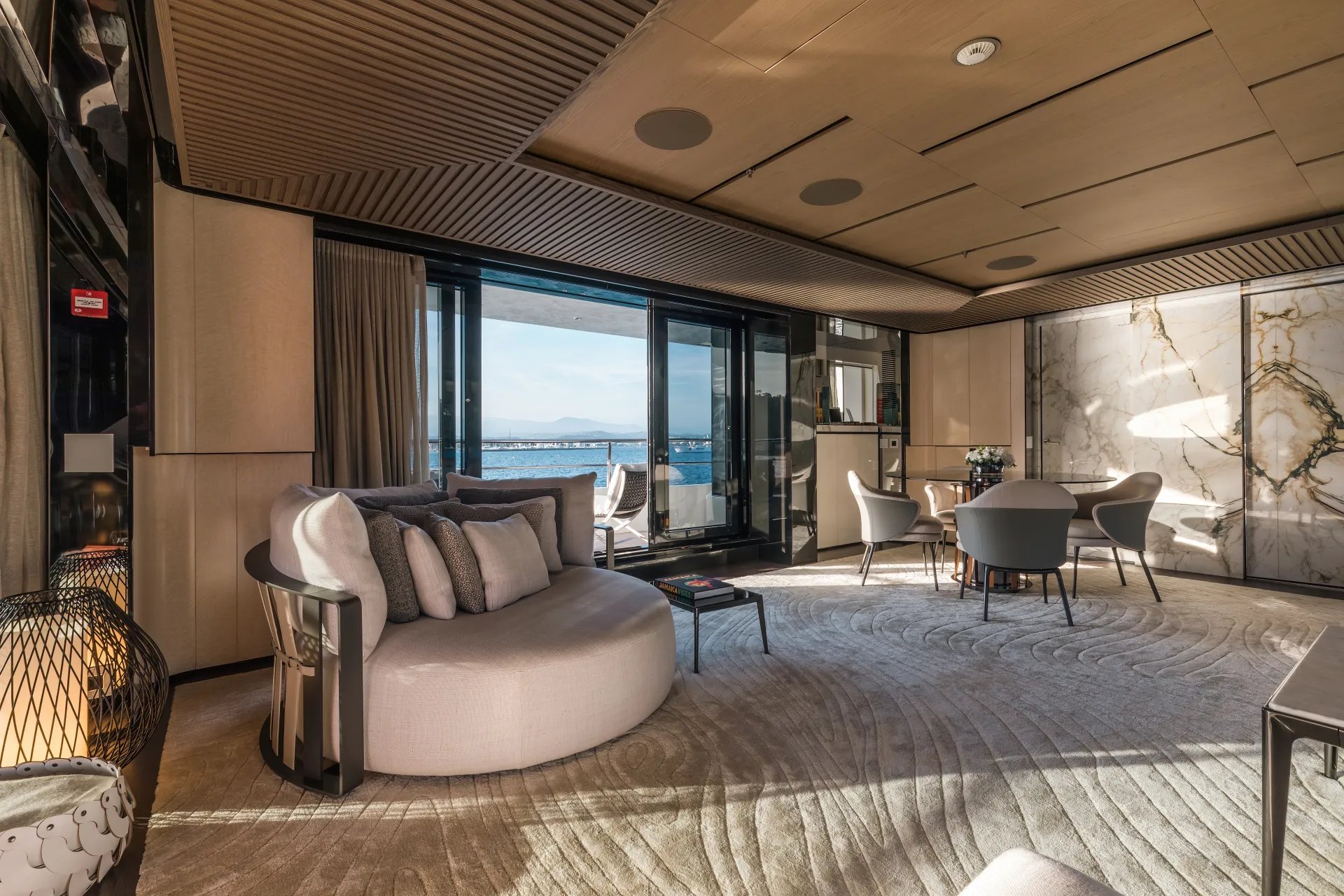 C yacht detail photo