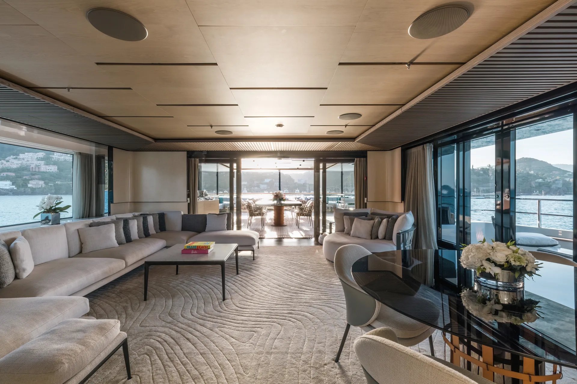 C yacht detail photo