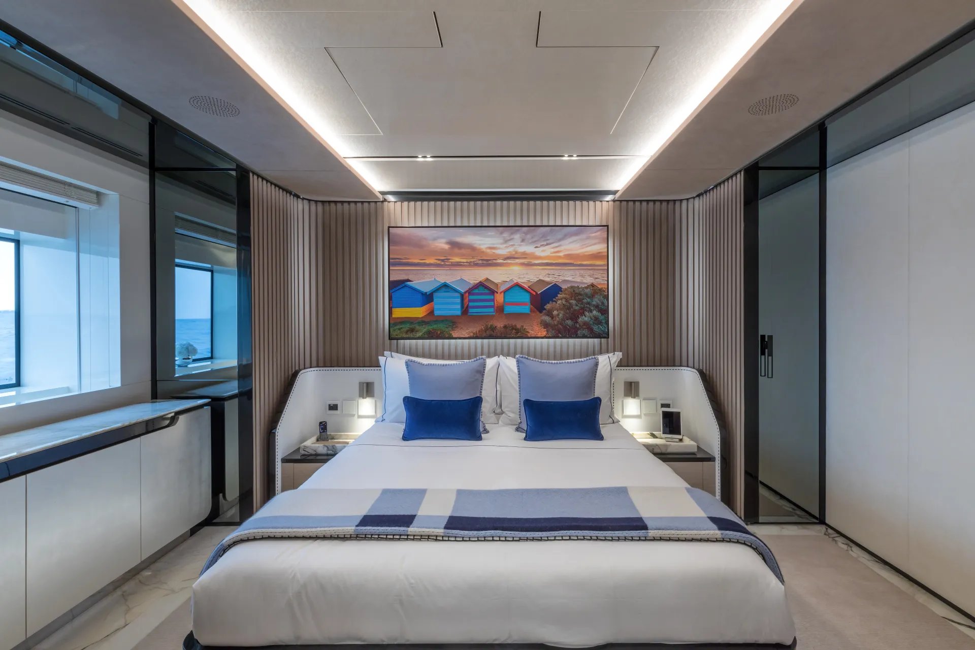 C yacht detail photo