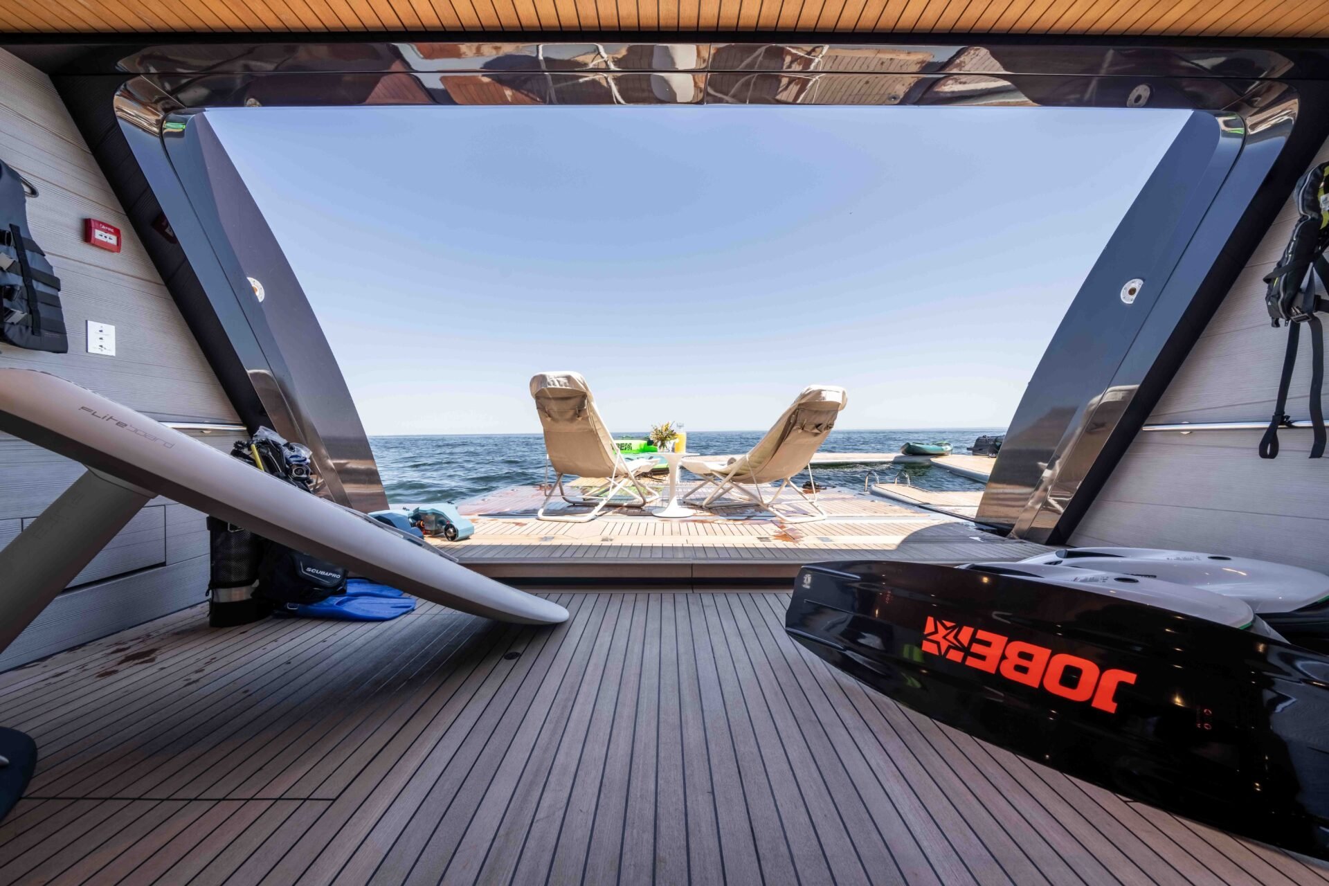 SALT yacht detail photo