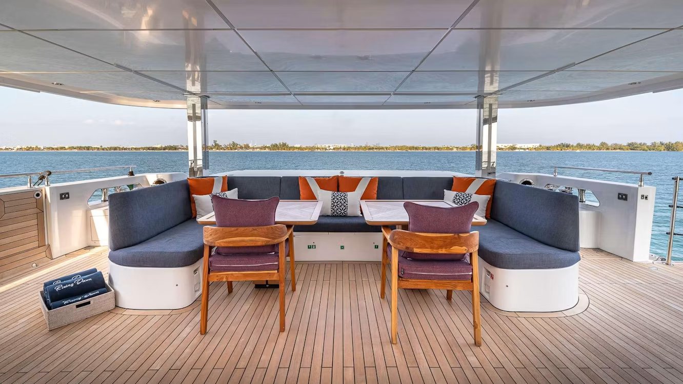 RISING DAWN yacht detail photo