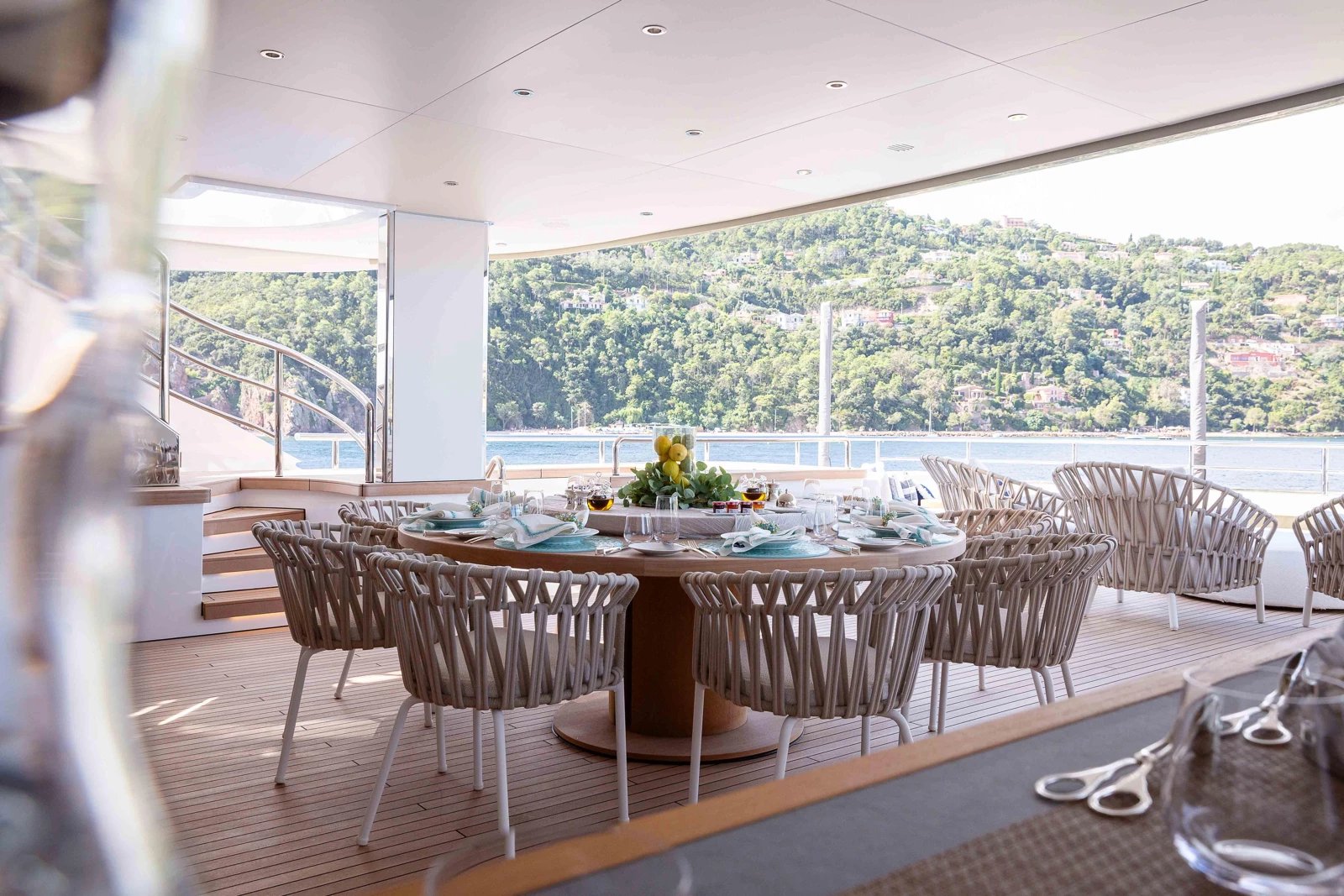 LADY A yacht detail photo