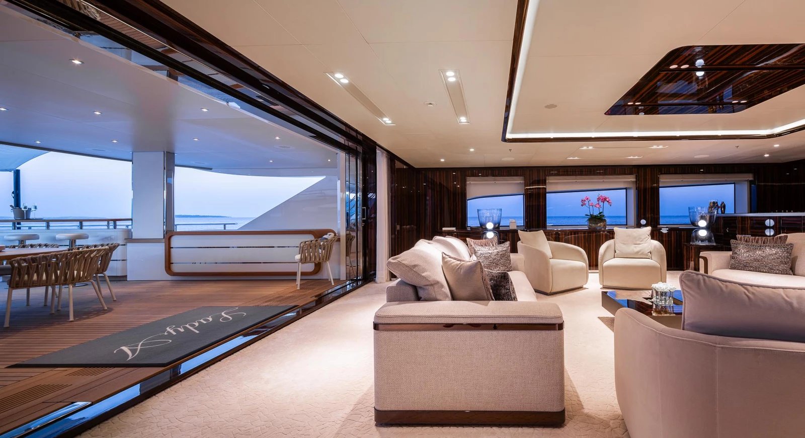 LADY A yacht detail photo