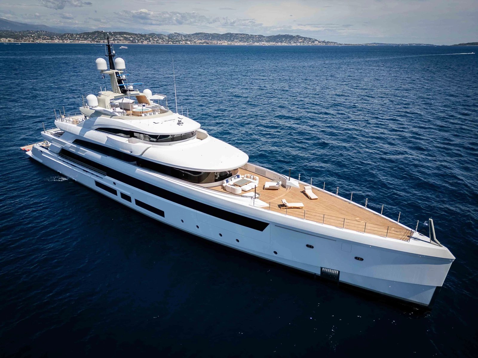 LADY A yacht exterior profile
