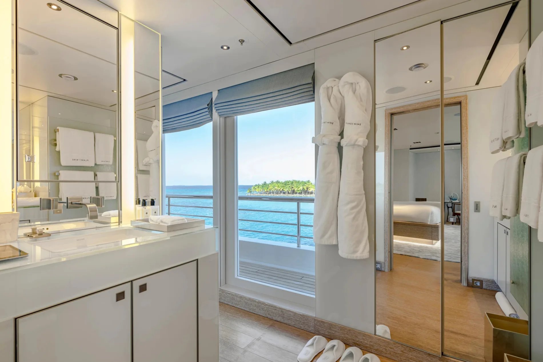 PLANET NINE yacht detail photo