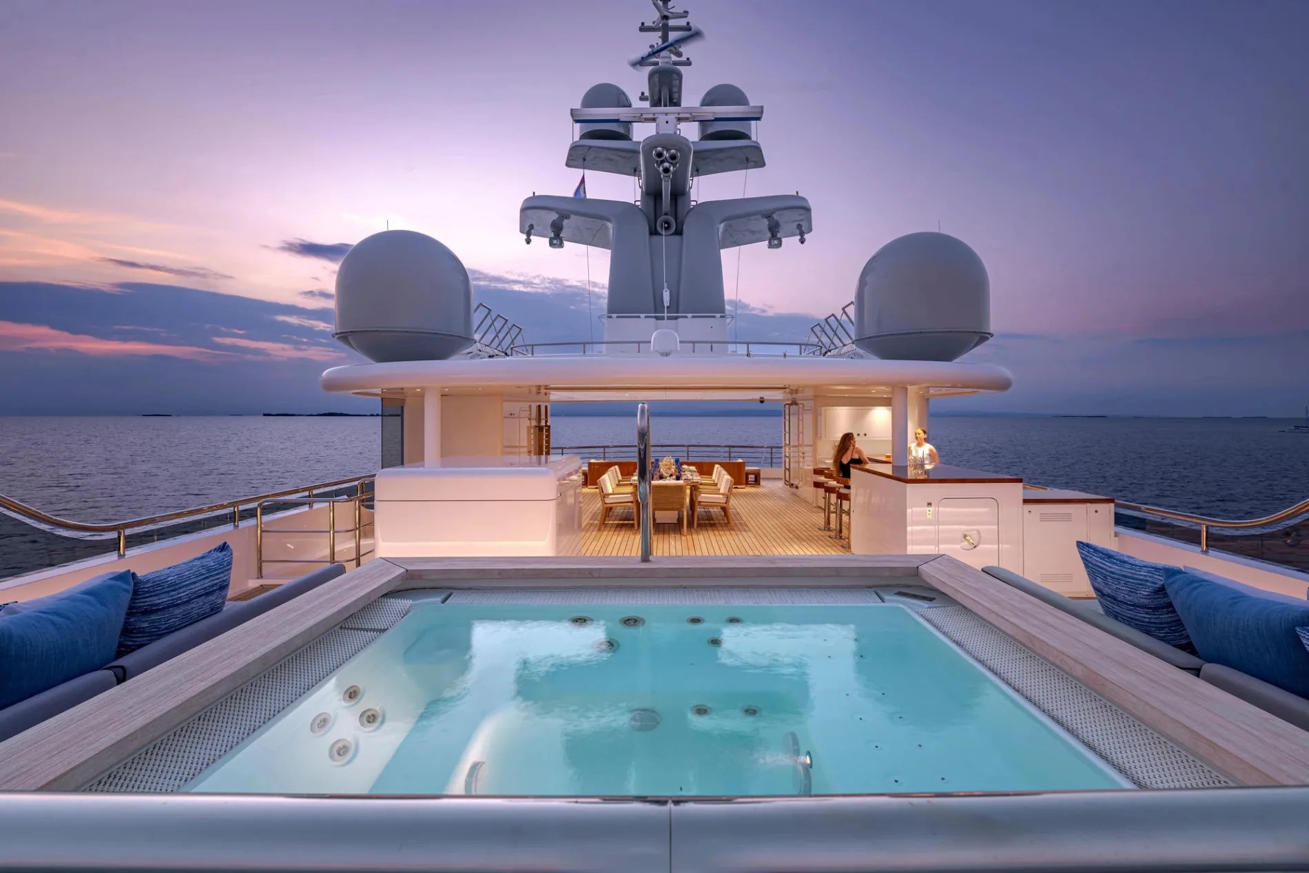 PLANET NINE yacht detail photo