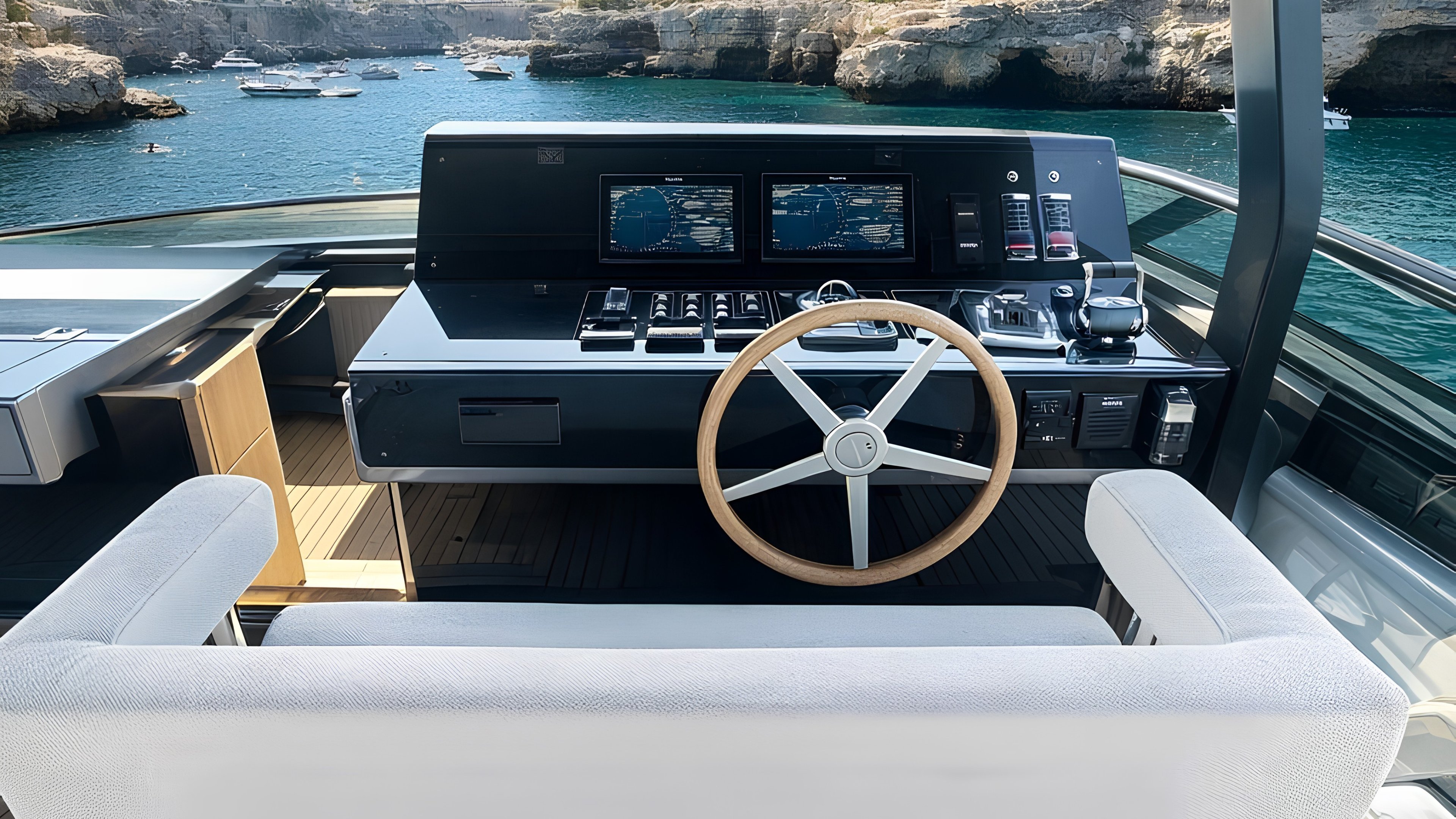 SAAM II yacht detail photo