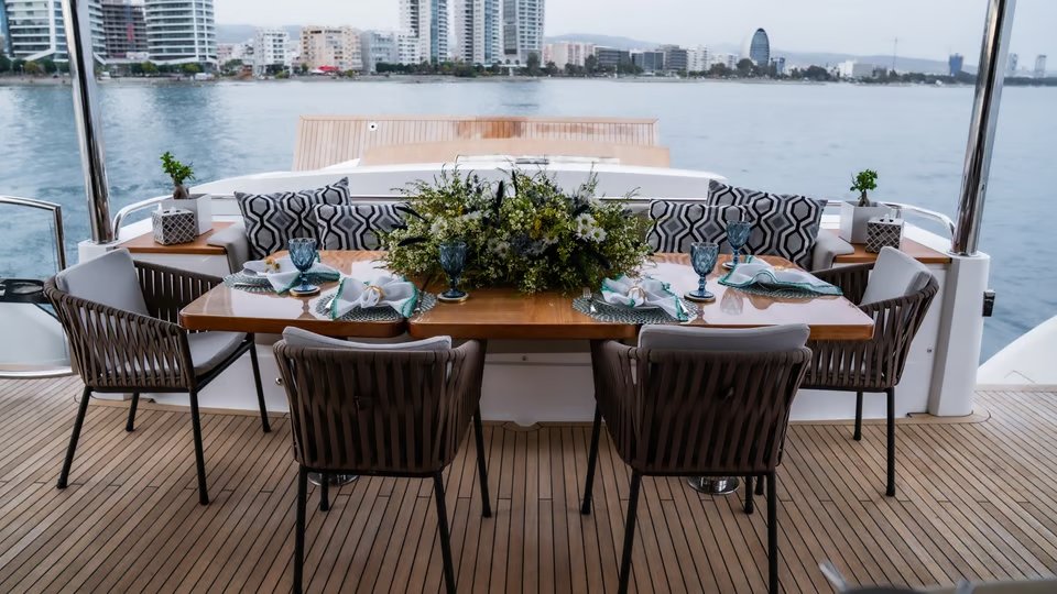 Anka yacht detail photo