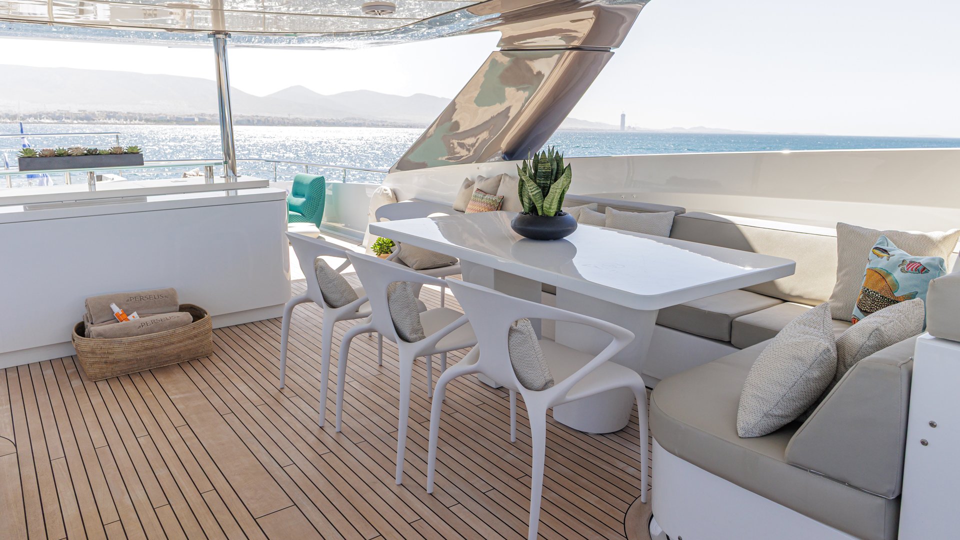 Perseus yacht detail photo