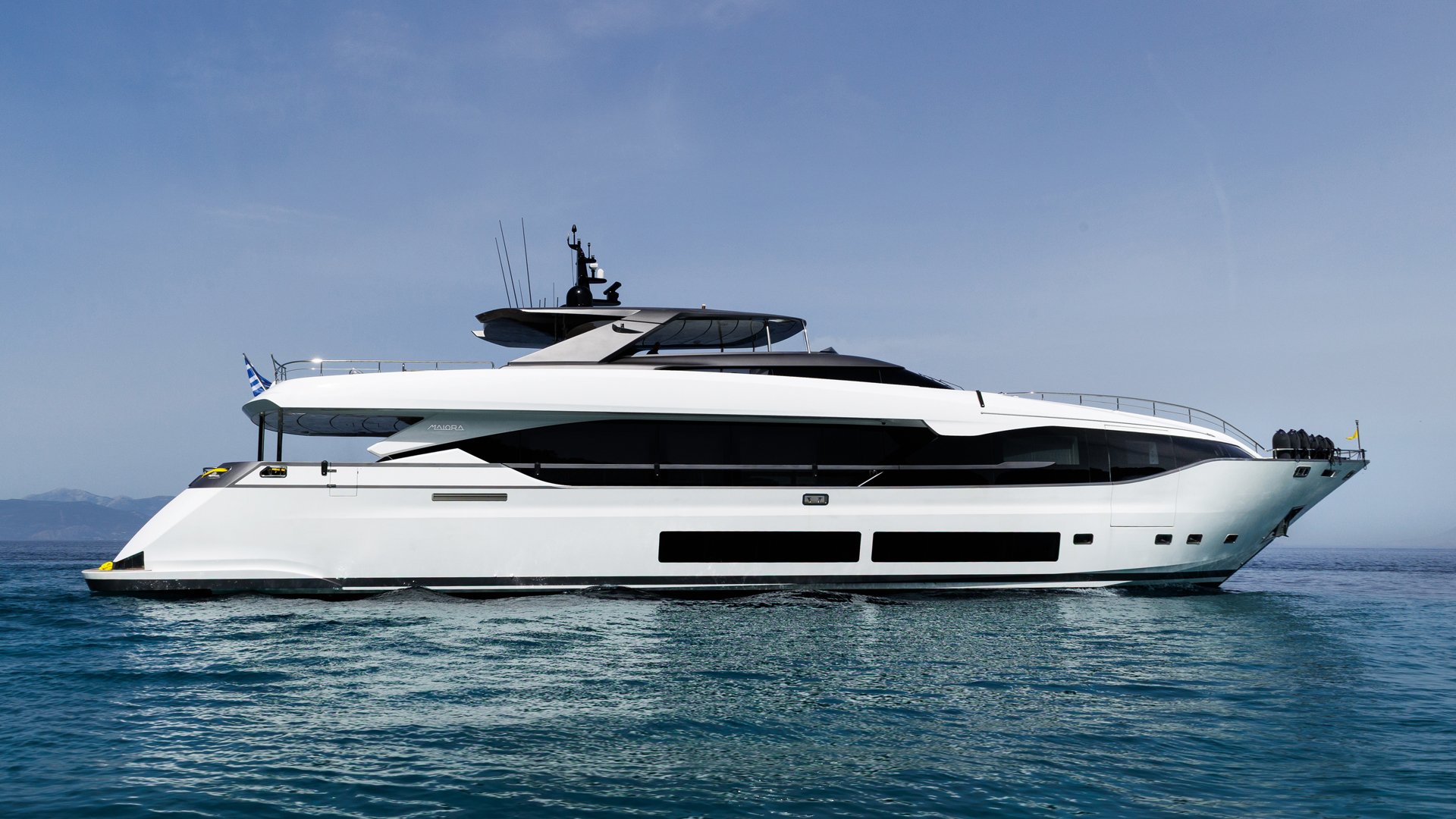 Perseus yacht exterior profile