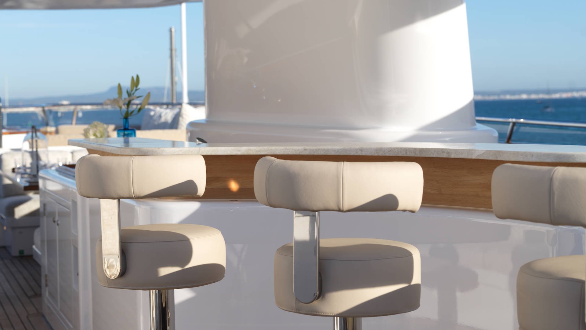 Solace yacht detail photo