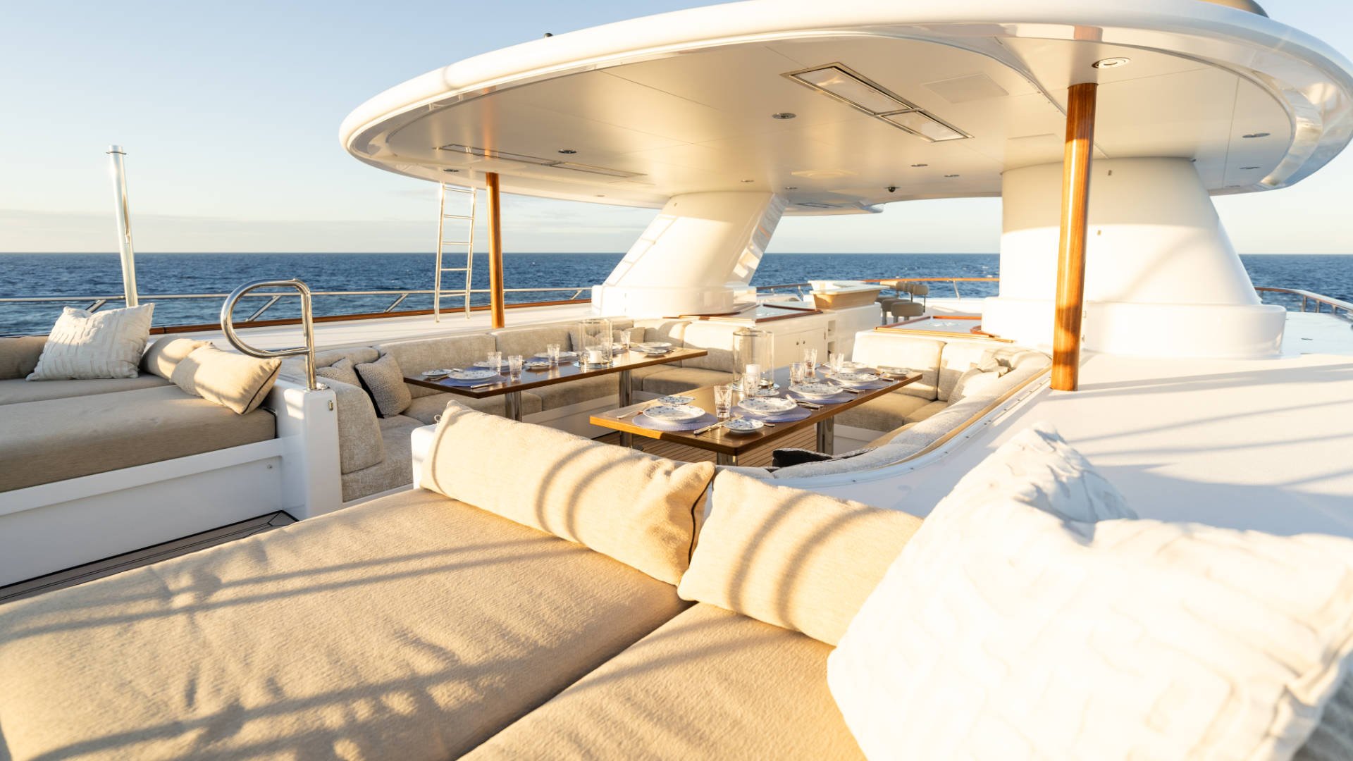 Solace yacht detail photo
